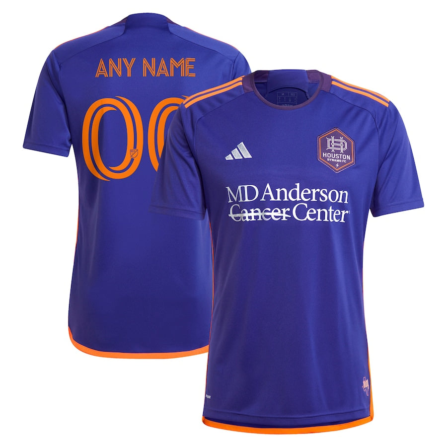 Adidas Houston Dynamo 2024 Jersey - Purple & Orange