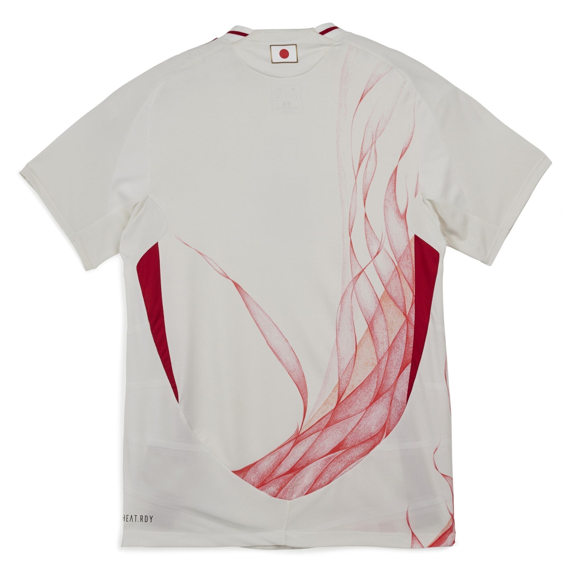 Alternative view of adidas Japan Y-3 2024 Away Jersey - Premium White Fan Kit