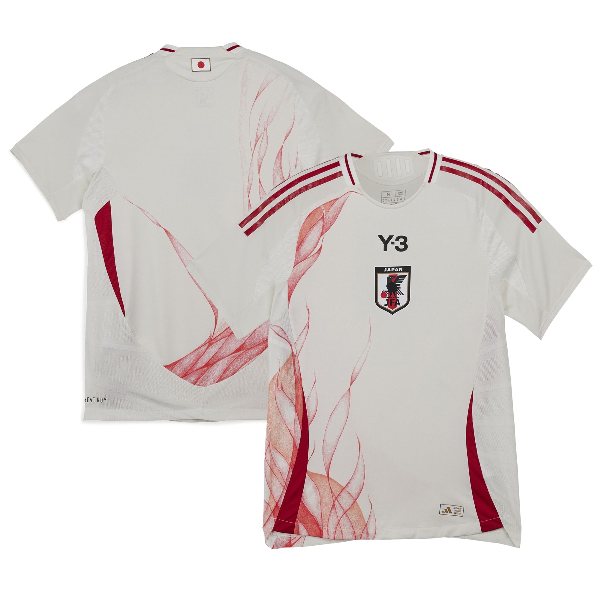 adidas Japan Y-3 2024 Away Jersey - Premium White Fan Kit