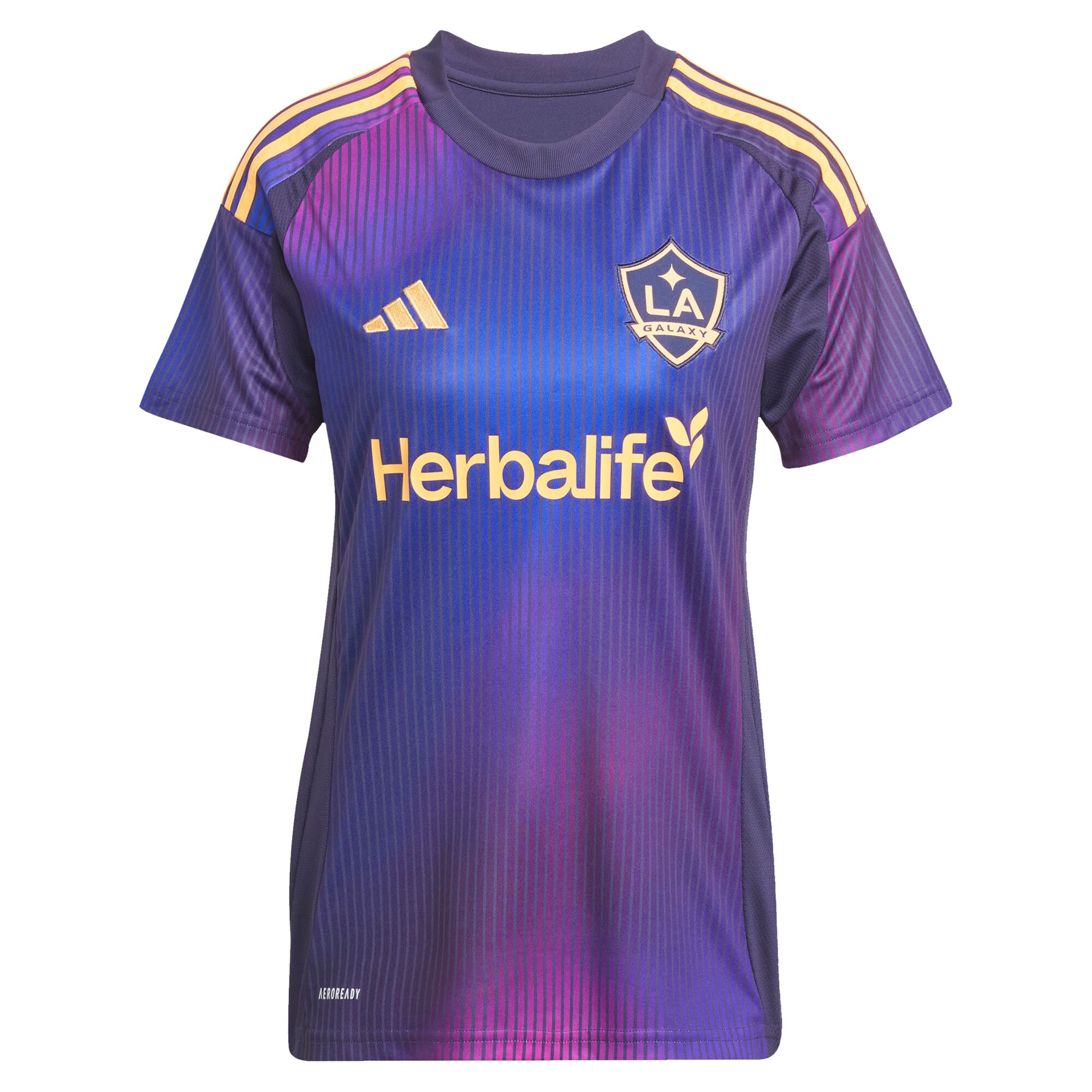 Alternative view of Adidas LA Galaxy 2024 Away Jersey - Purple