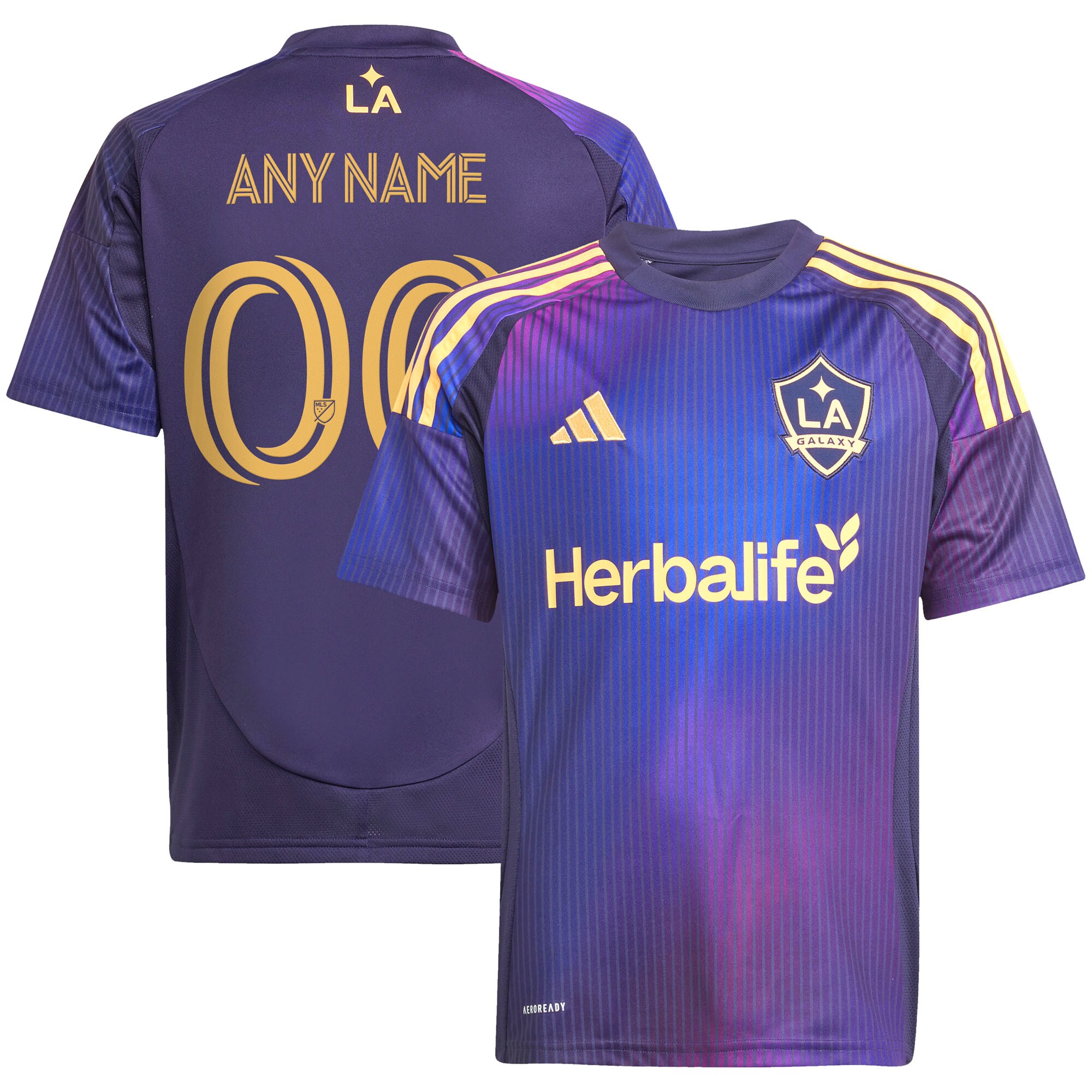 Adidas LA Galaxy Purple Jersey - Adidas LA Galaxy 2024 Purple Jersey