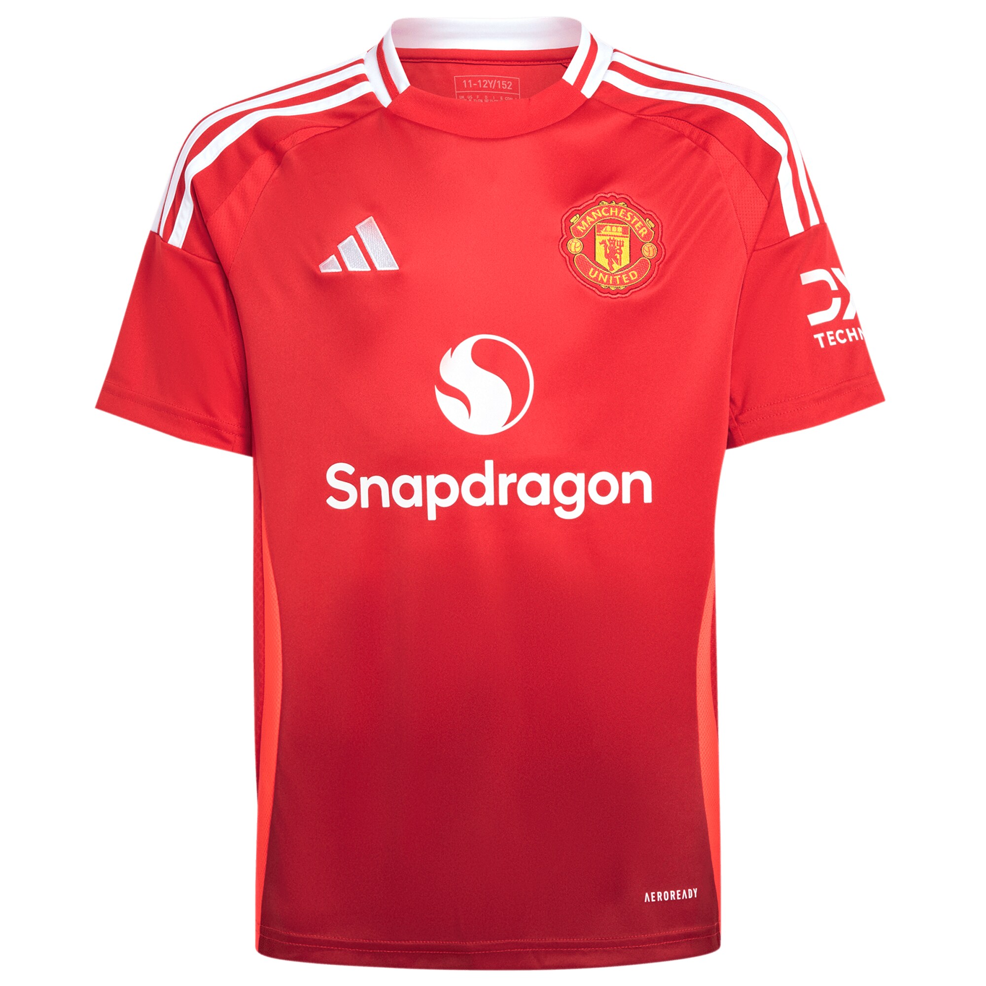 Alternative view of Adidas Manchester United 2024 Red Home Jersey