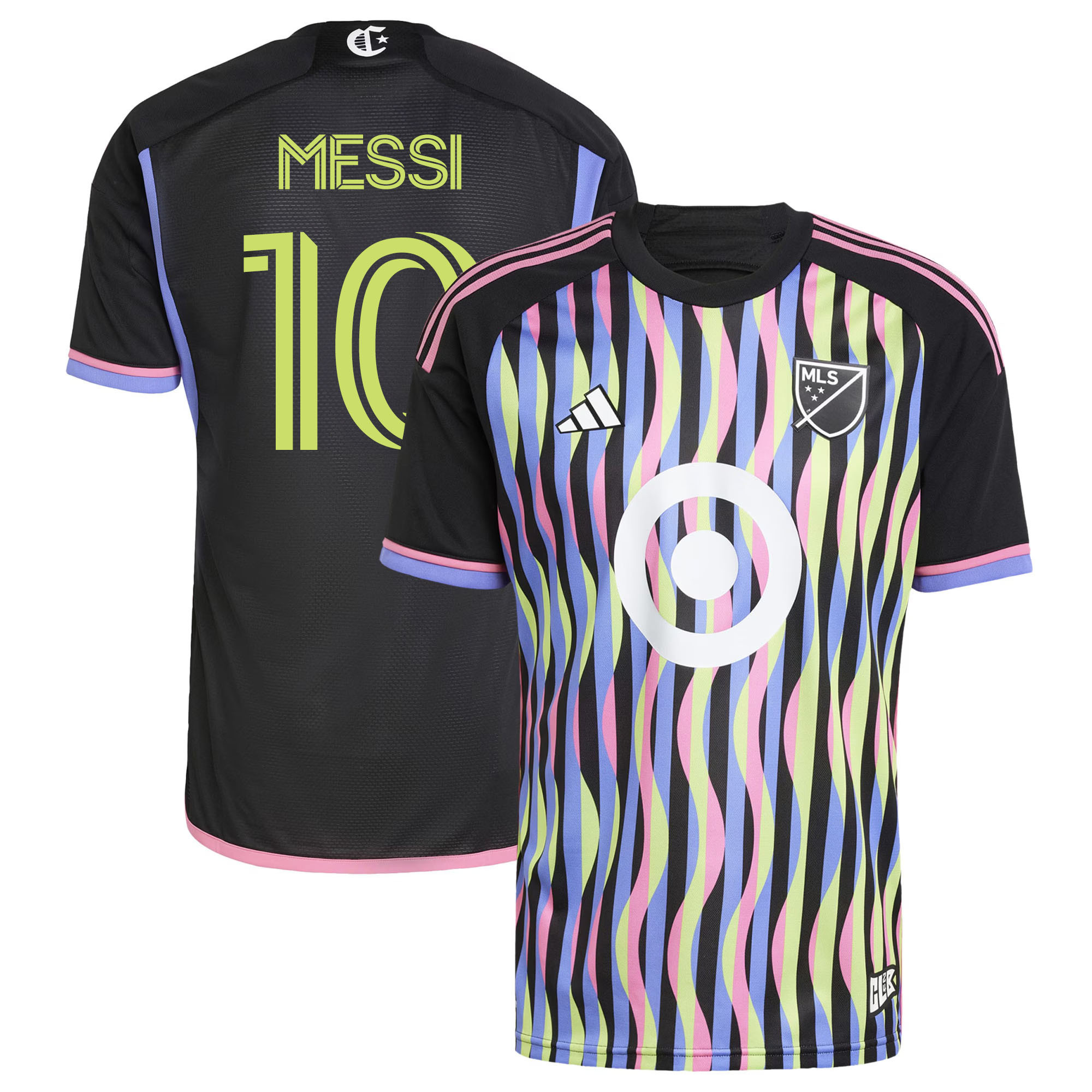 Adidas Messi Minnesota Jersey - Black MLS Kit