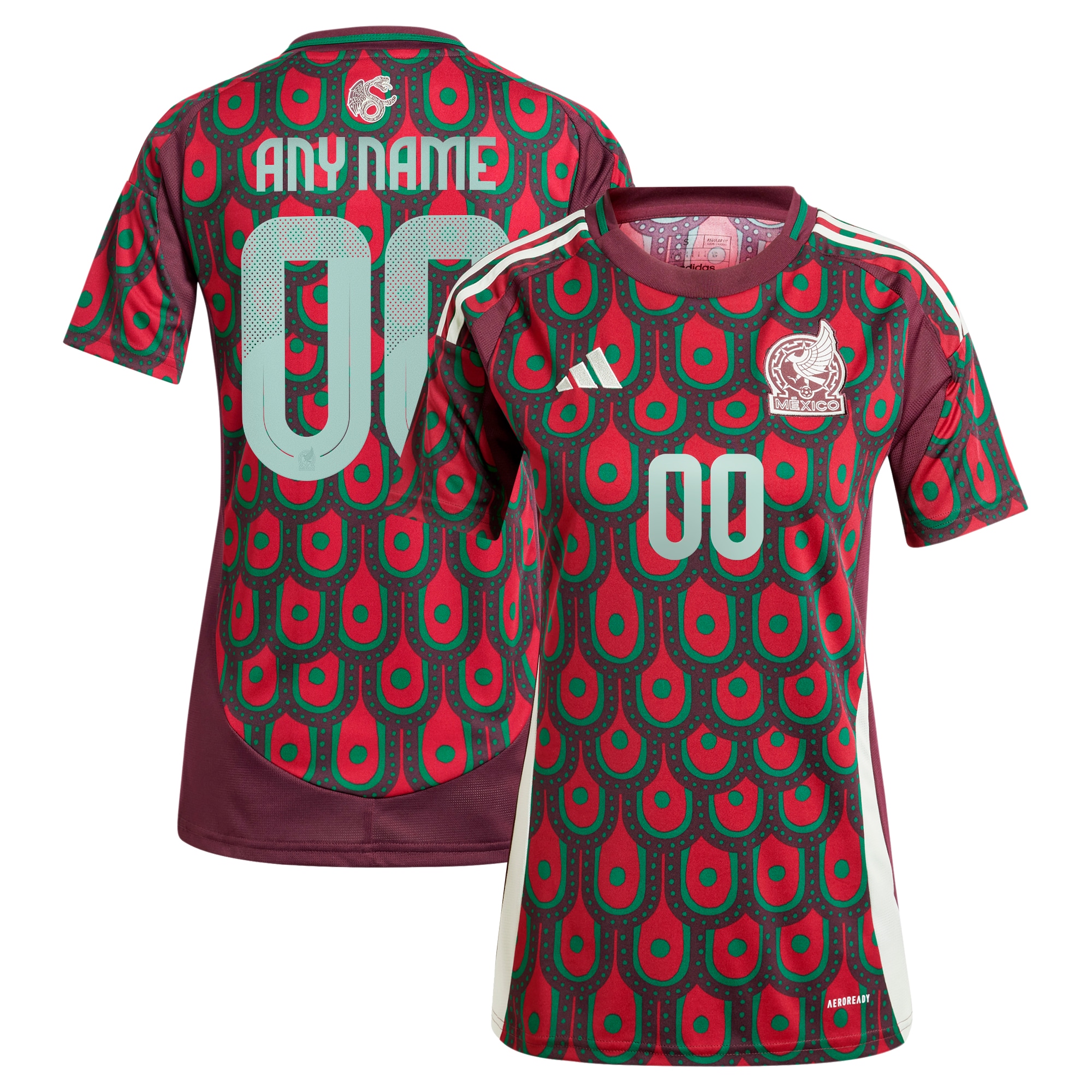 Adidas Mexico Home Jersey 2024 - Burgundy Limited Edition