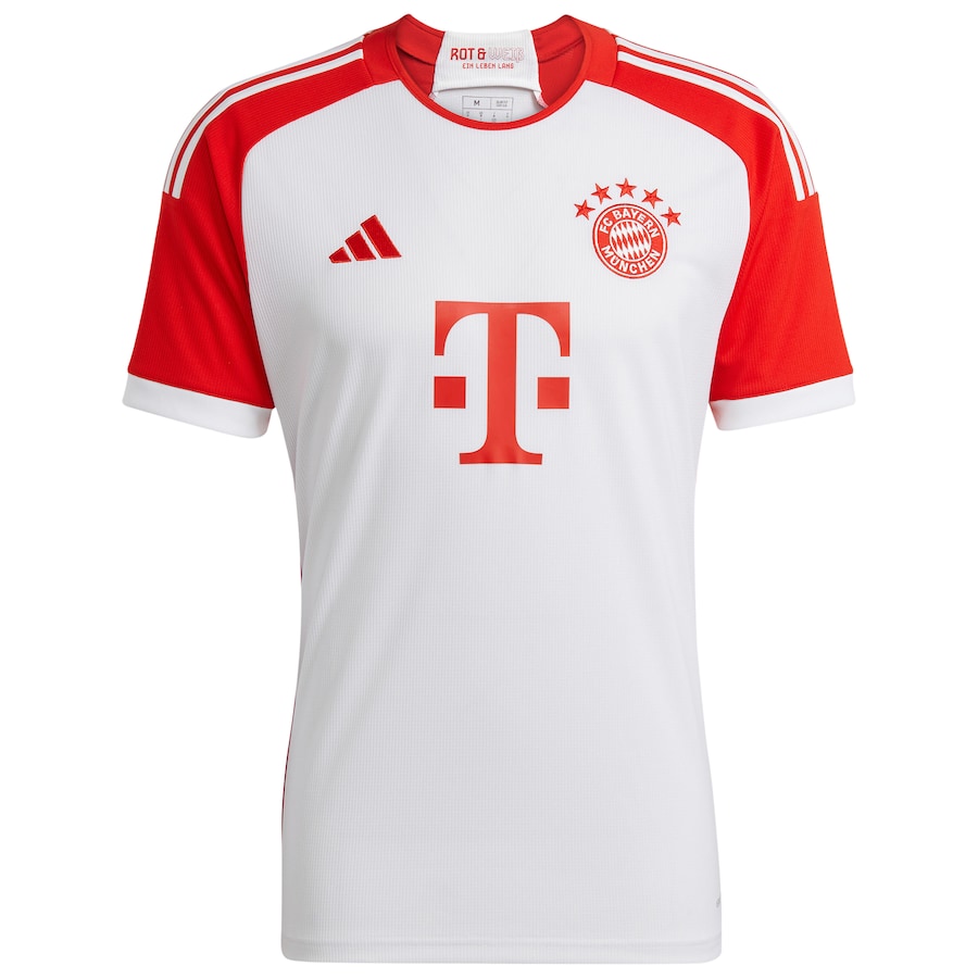 Alternative view of Adidas Musiala Bayern Home Jersey 2024 - Premium White Fan Kit