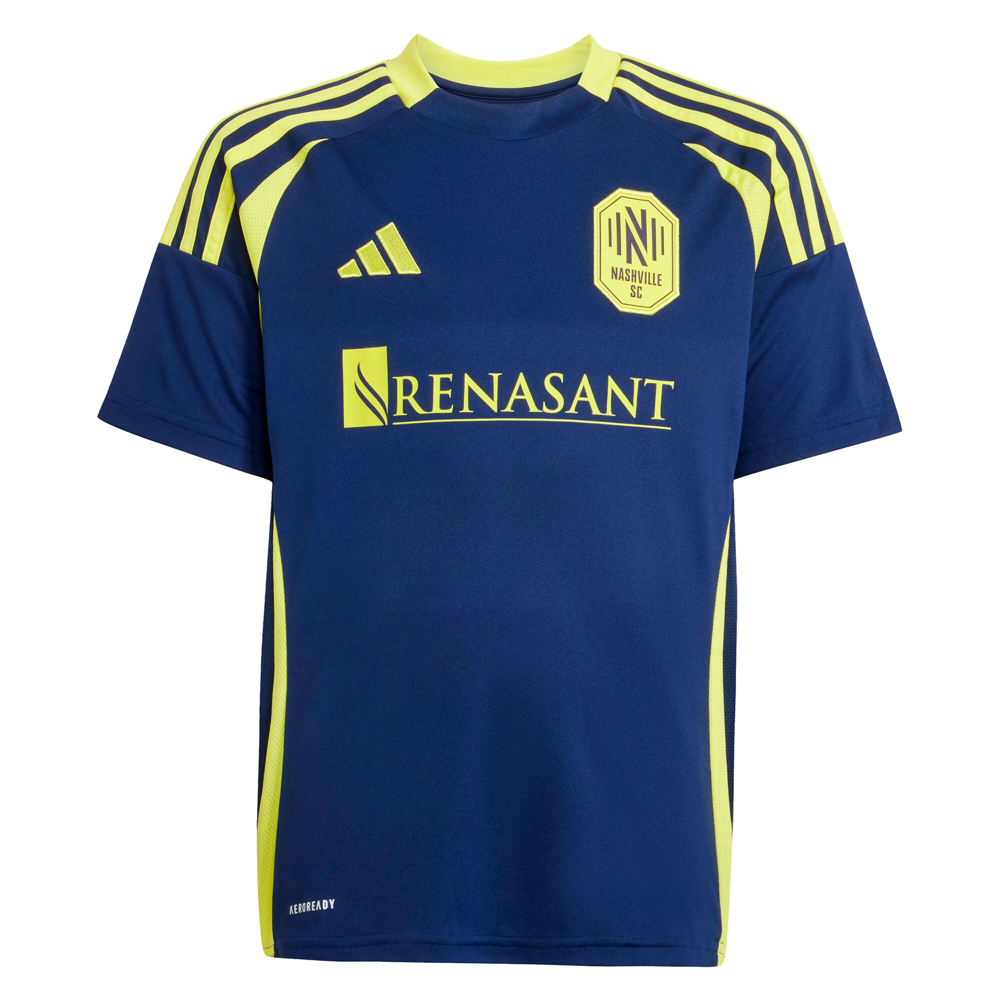 Adidas Nashville SC Navy Jersey - 2024 Home Kit