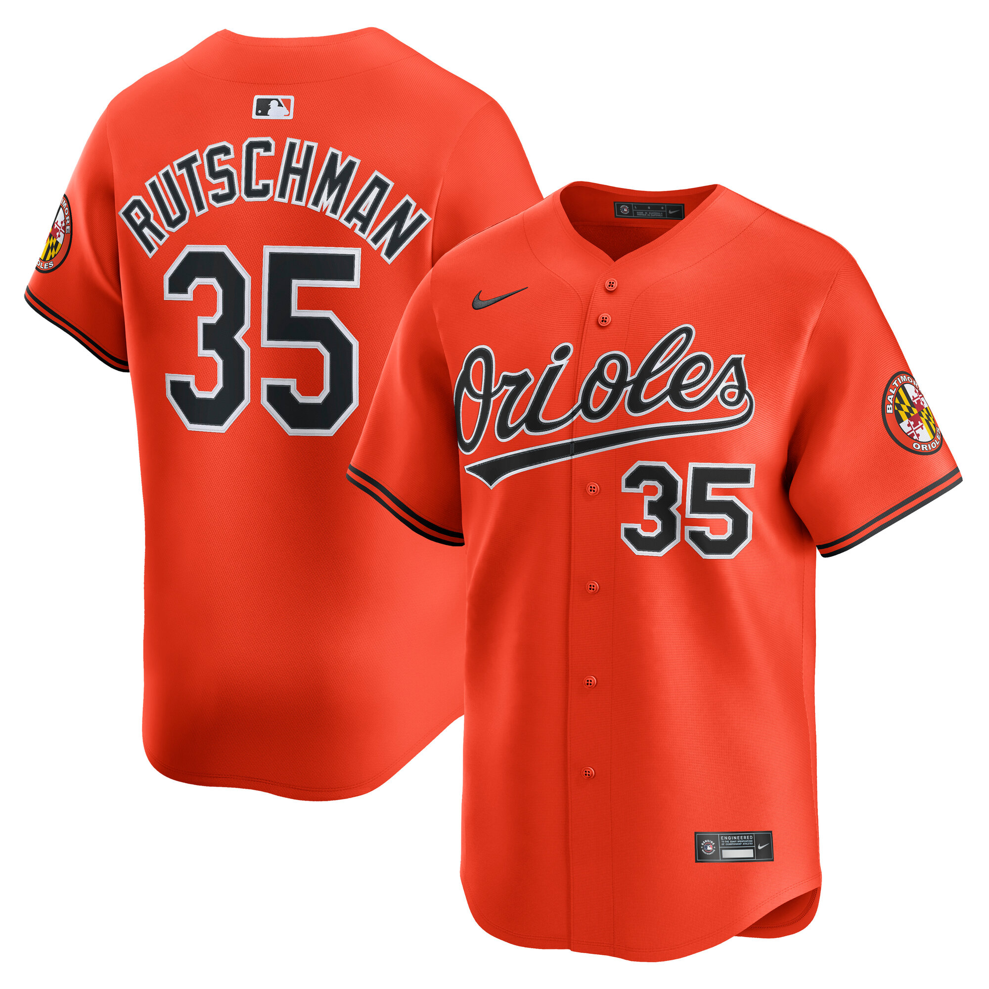 Adley Rutschman Baltimore Orioles 2nd Alternate Limited Player Jersey
