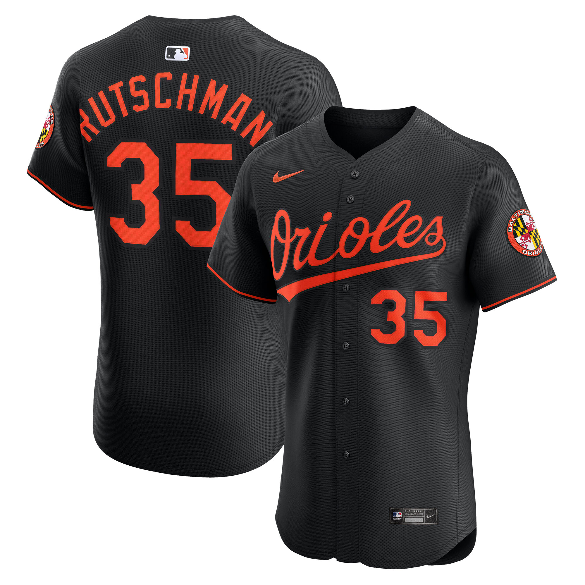 Adley Rutschman Baltimore Orioles Alternate Elite Jersey