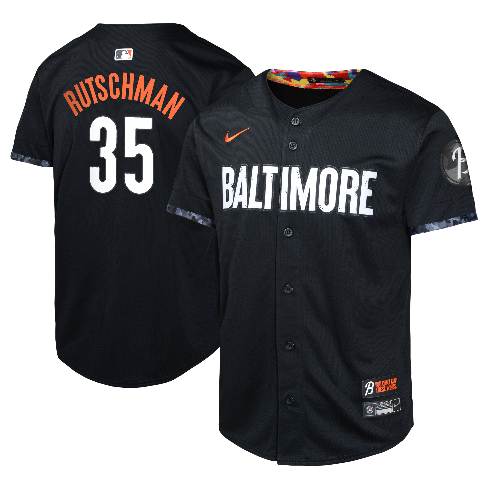Adley Rutschman Baltimore Orioles Youth City Connect Limited Player Jersey - Black