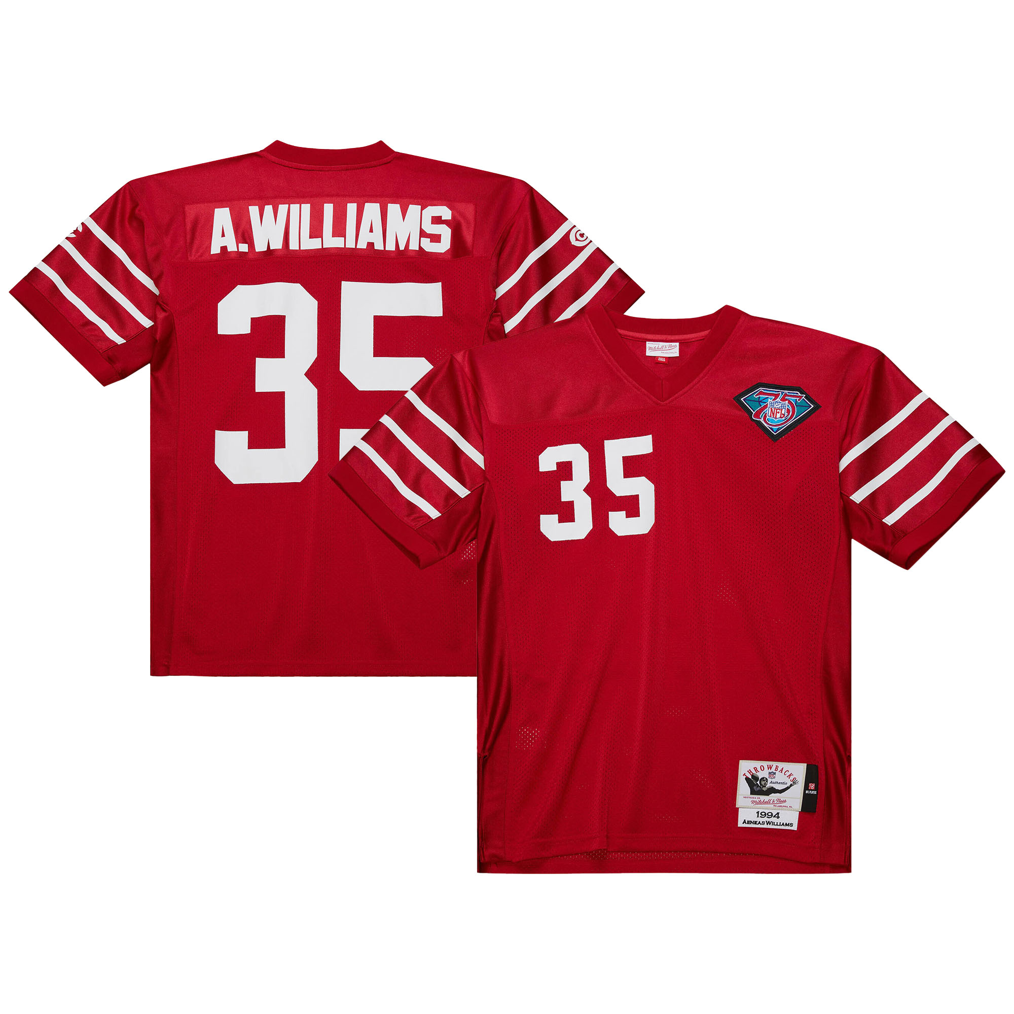 Aeneas Williams Arizona Cardinals 1994 Throwback Retired Player Jersey - Cardinal