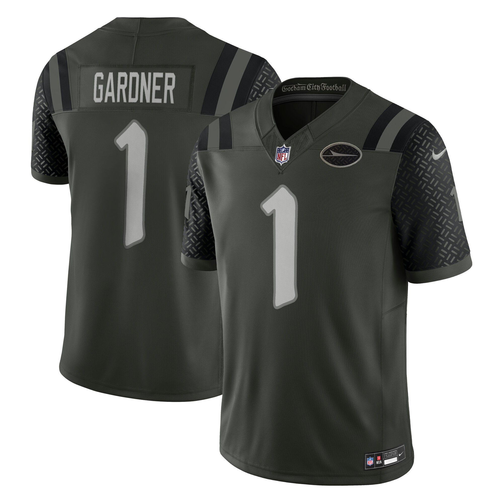 Ahmad Sauce Gardner New York Jets 2025 Rivalries Collection Limited Jersey - Gotham Green