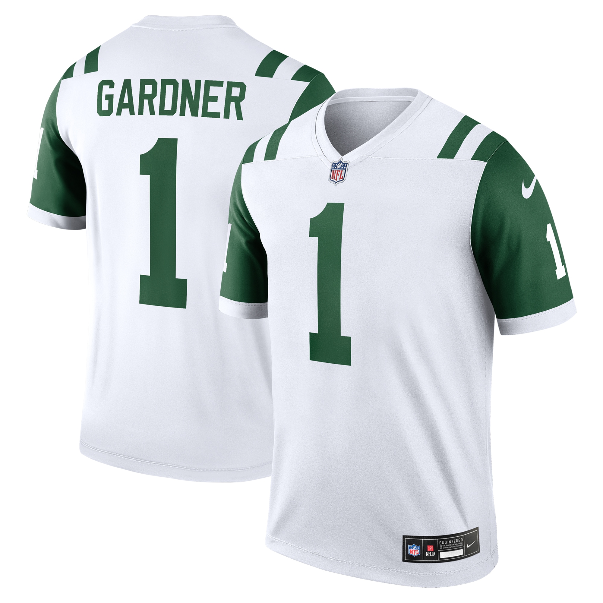Ahmad Sauce Gardner New York Jets Legend Player Performance Top - White