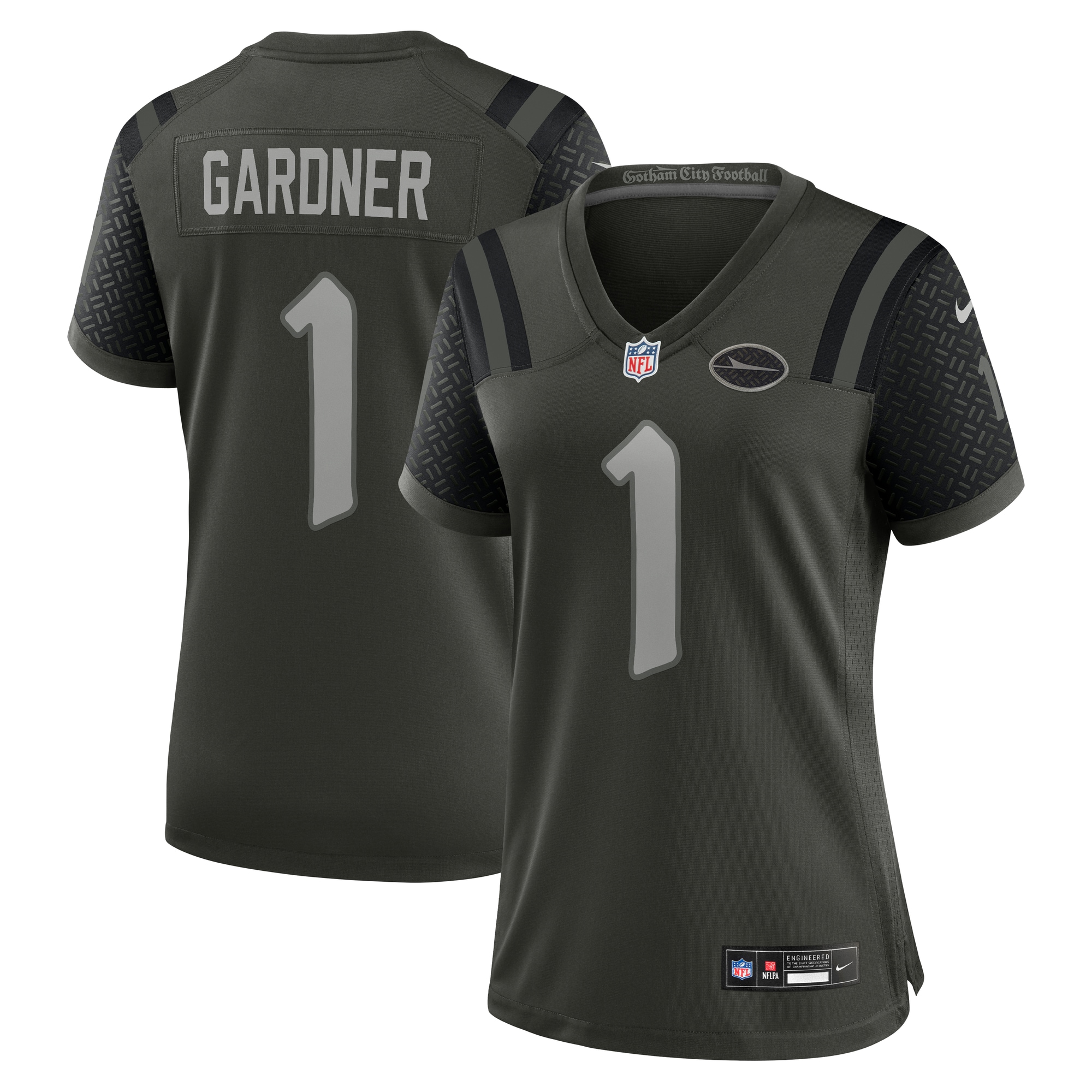 Ahmad Sauce Gardner New York Jets Women's 2025 Rivalries Collection Game Jersey - Gotham Green