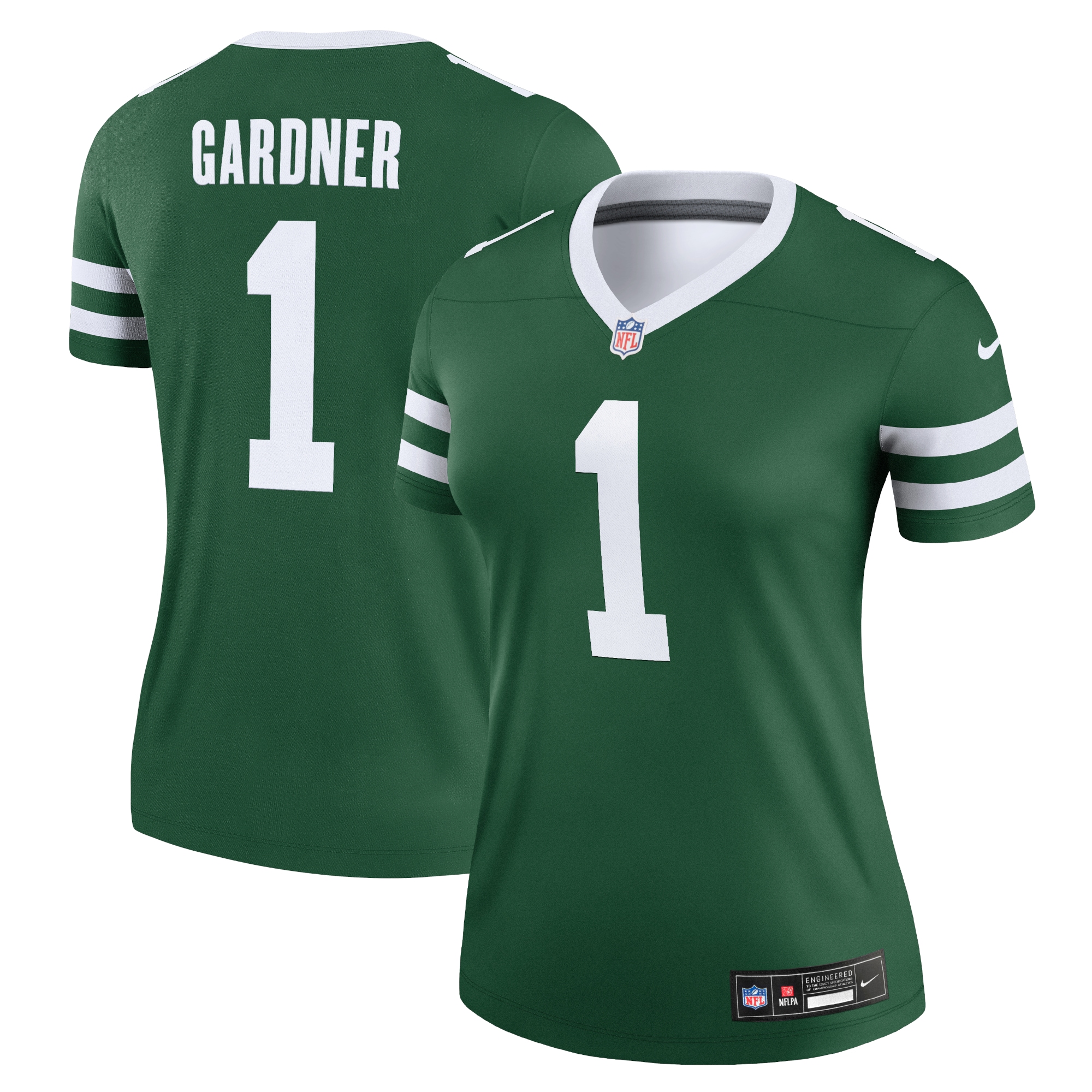 Ahmad Sauce Gardner New York Jets Women's Legend Player Performance Top - Legacy Green