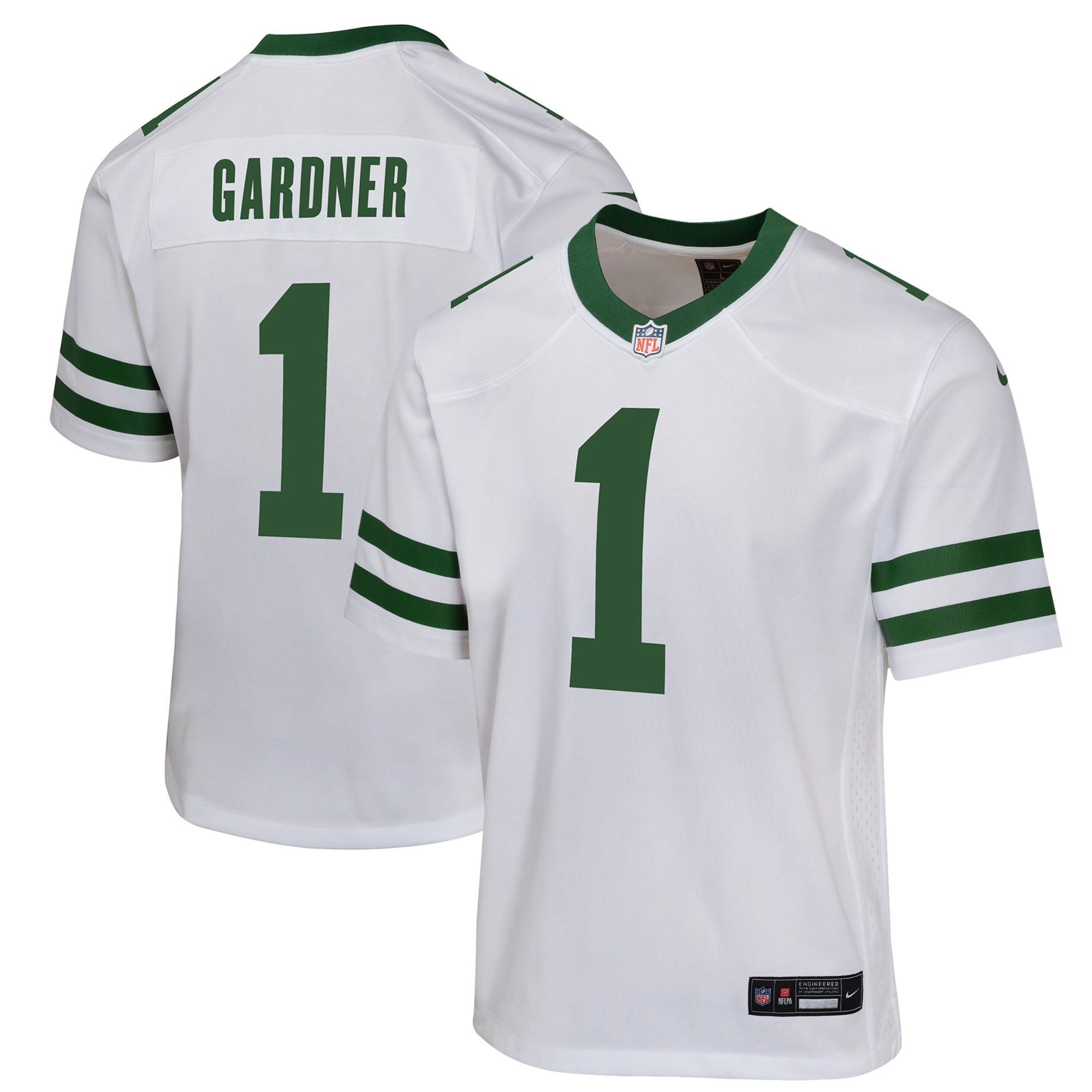 Ahmad Sauce Gardner New York Jets Youth Game Jersey