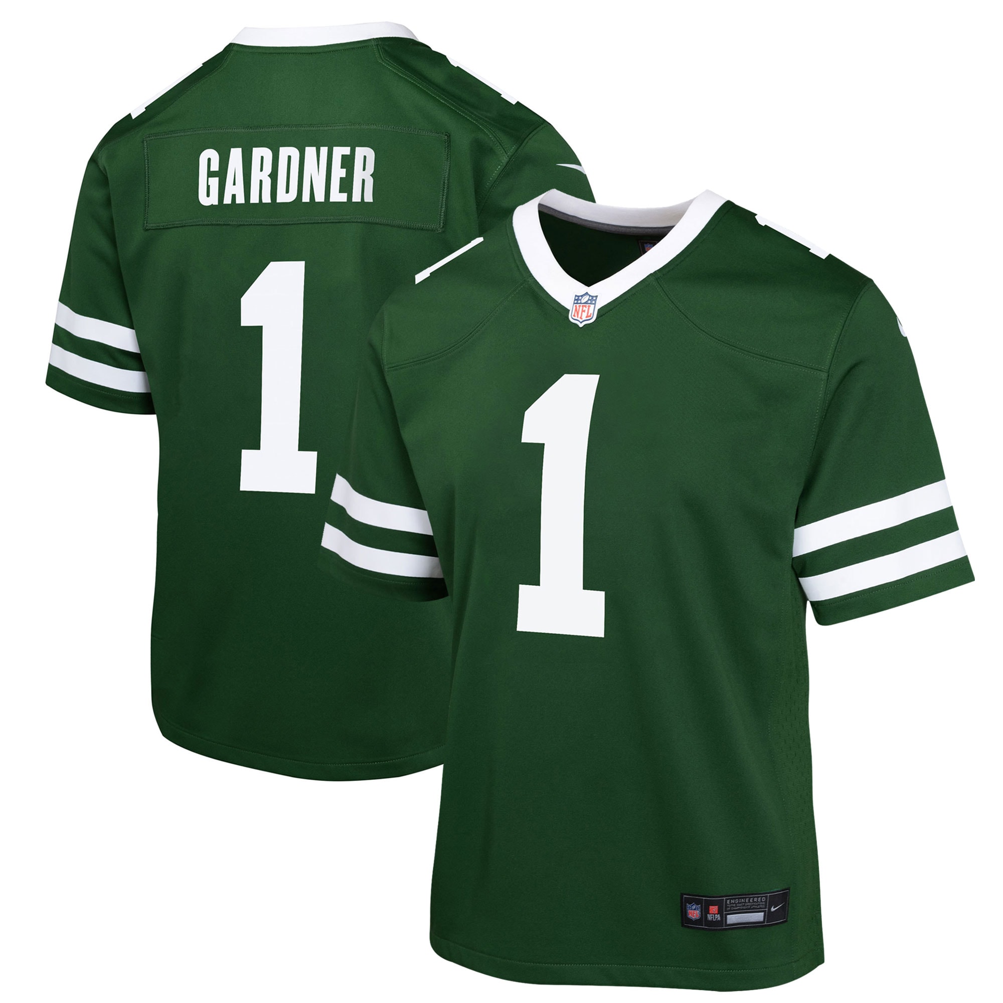 Ahmad Sauce Gardner New York Jets Youth Game Jersey