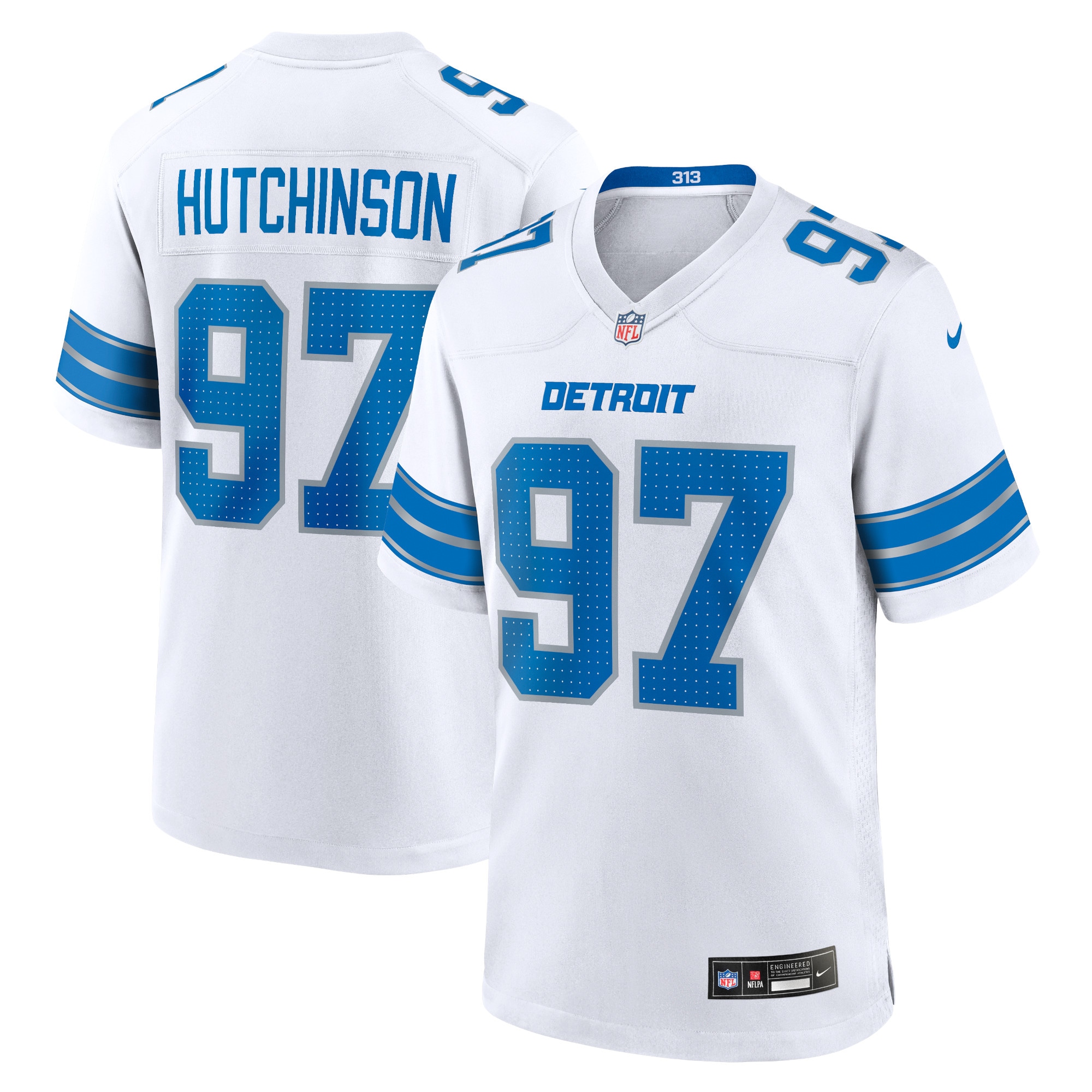 Aidan Hutchinson Detroit Lions Game Jersey