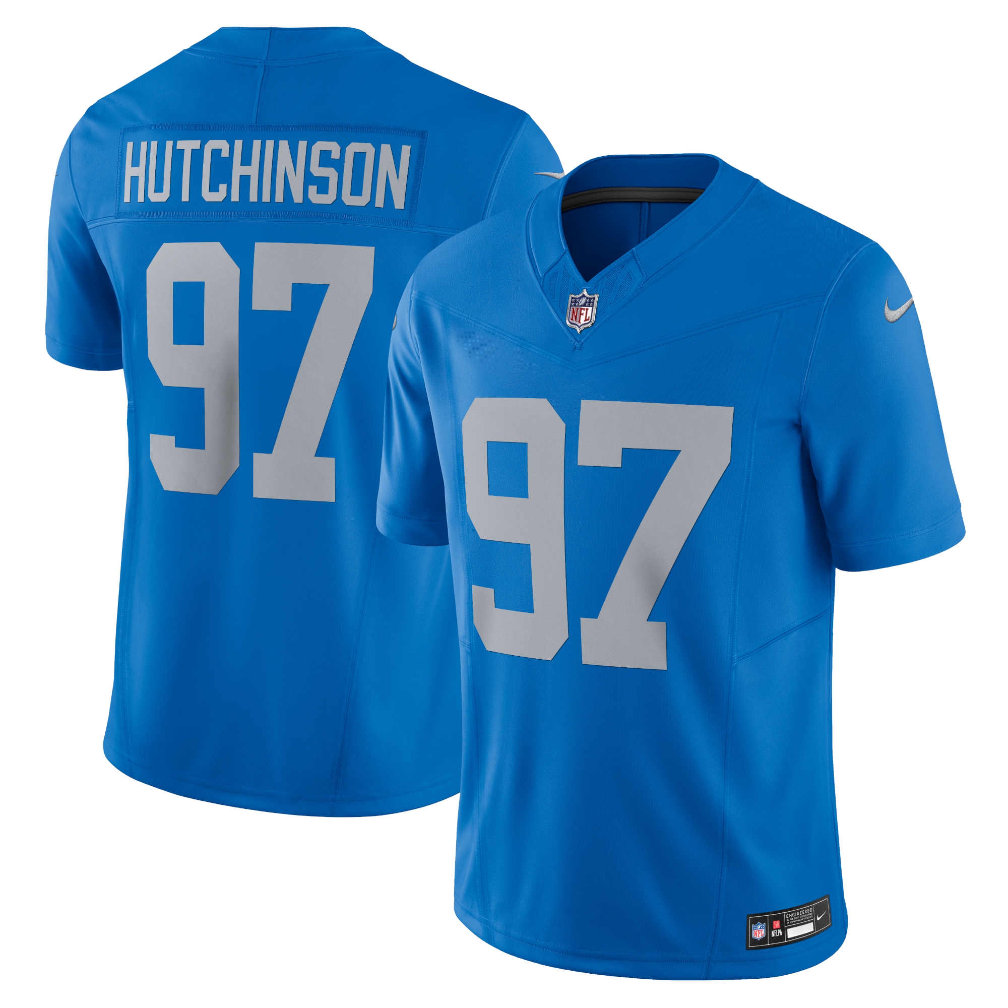 Aidan Hutchinson Detroit Lions Vapor F.U.S.E. Alternate Limited Jersey