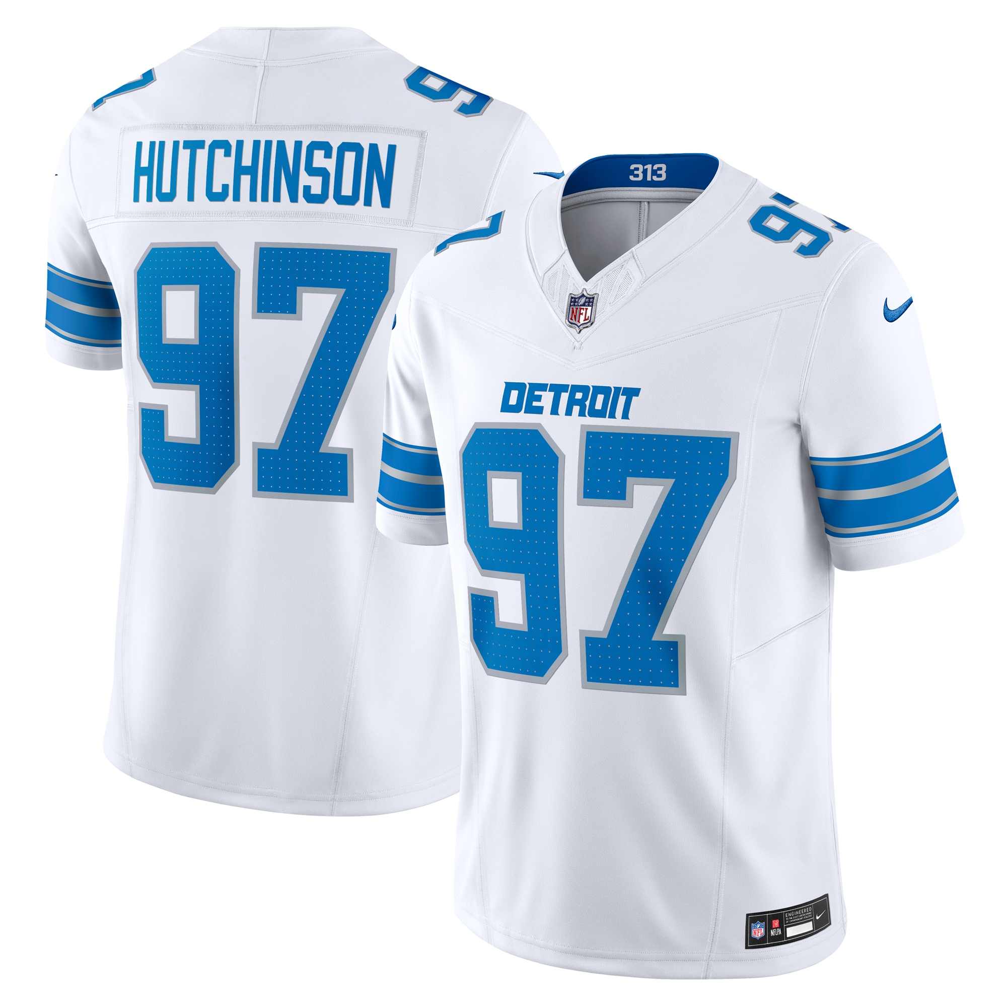 Aidan Hutchinson Detroit Lions Vapor F.U.S.E. Limited Jersey