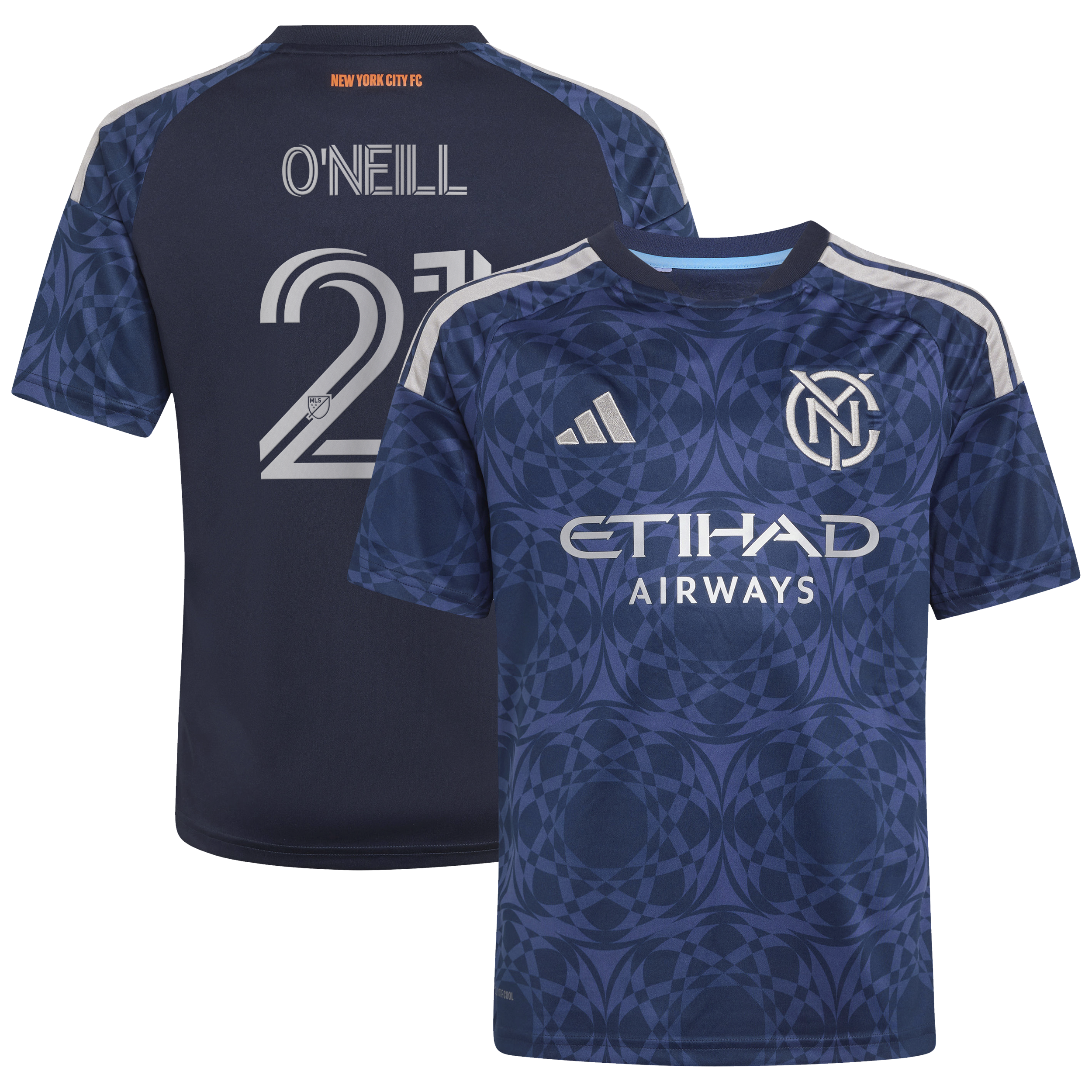 Aiden O’Neill New York City FC Youth 2026 The All Nations Kit Jersey - Blue