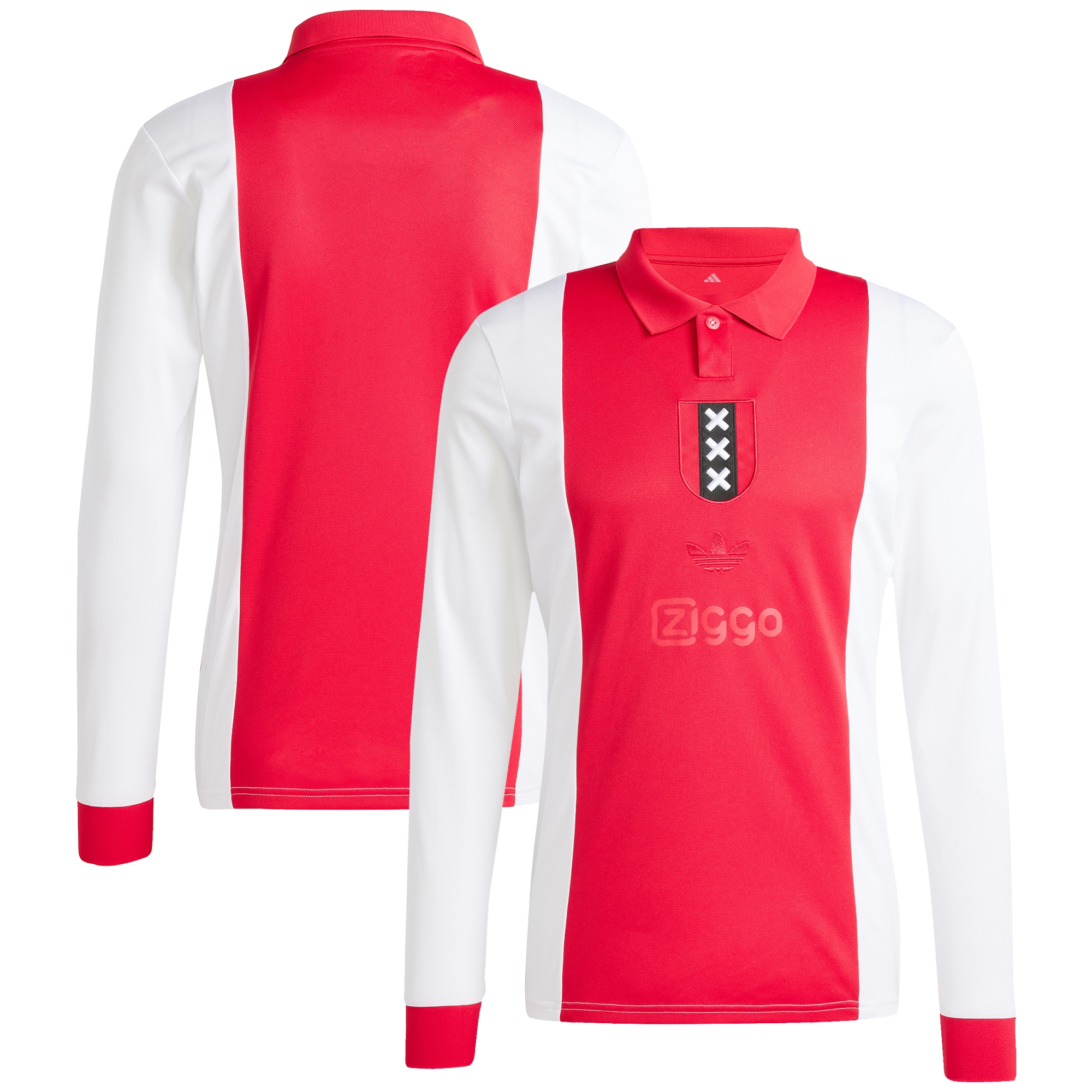 Ajax Originals 125th Anniversary Long Sleeve Jersey - White