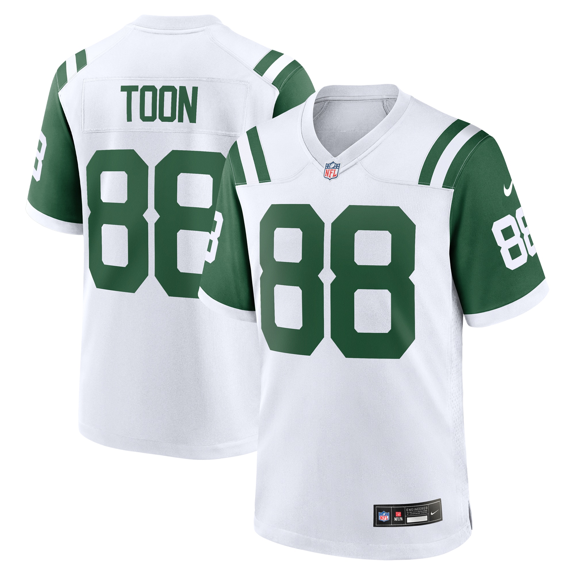 Al Toon New York Jets Retired Player Alternate Game Jersey - White