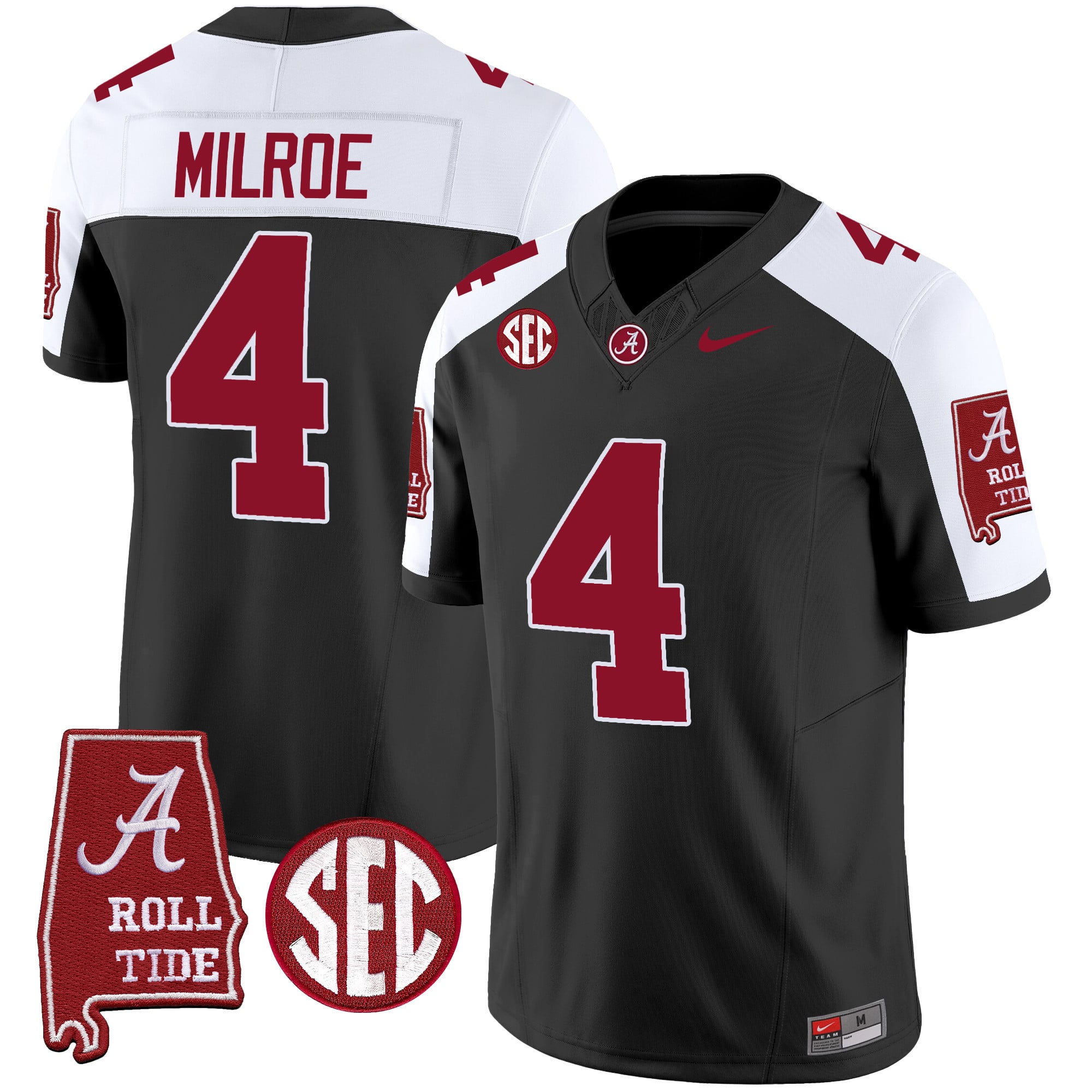 Alternative view of Alabama Crimson Tide Jersey - Nike Alabama Crimson Tide Saban #1