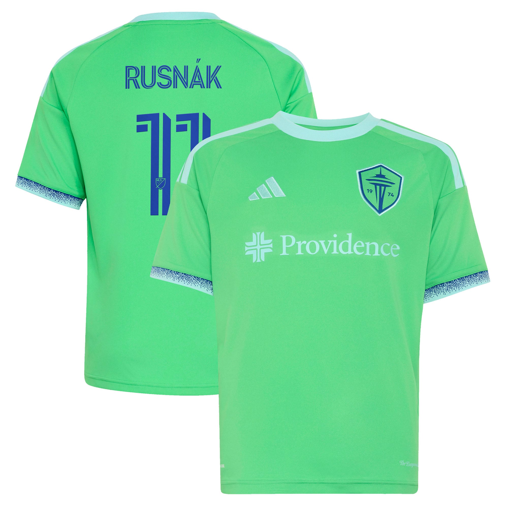 Albert Rusnak Seattle Sounders FC Youth The Evergreen State Kit Jersey – Rave Green