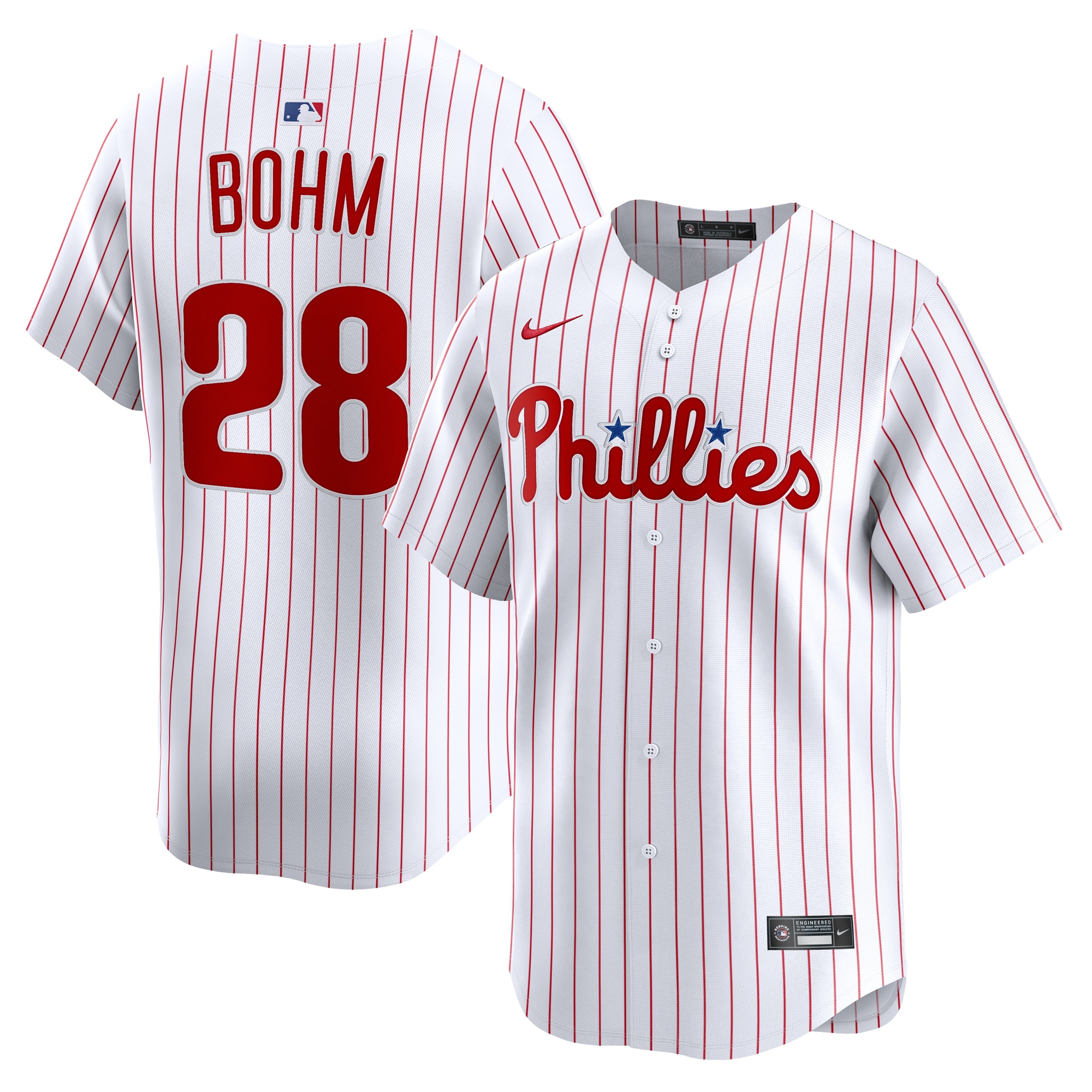 Alec Bohm Philadelphia Phillies Home Limited Player Jersey - White