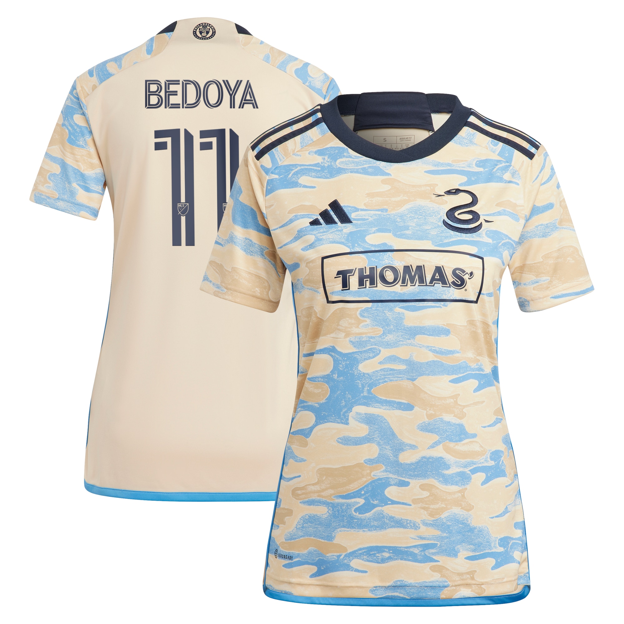 Alejandro Bedoya Philadelphia Union Women's 2023 For Philly Jersey -
