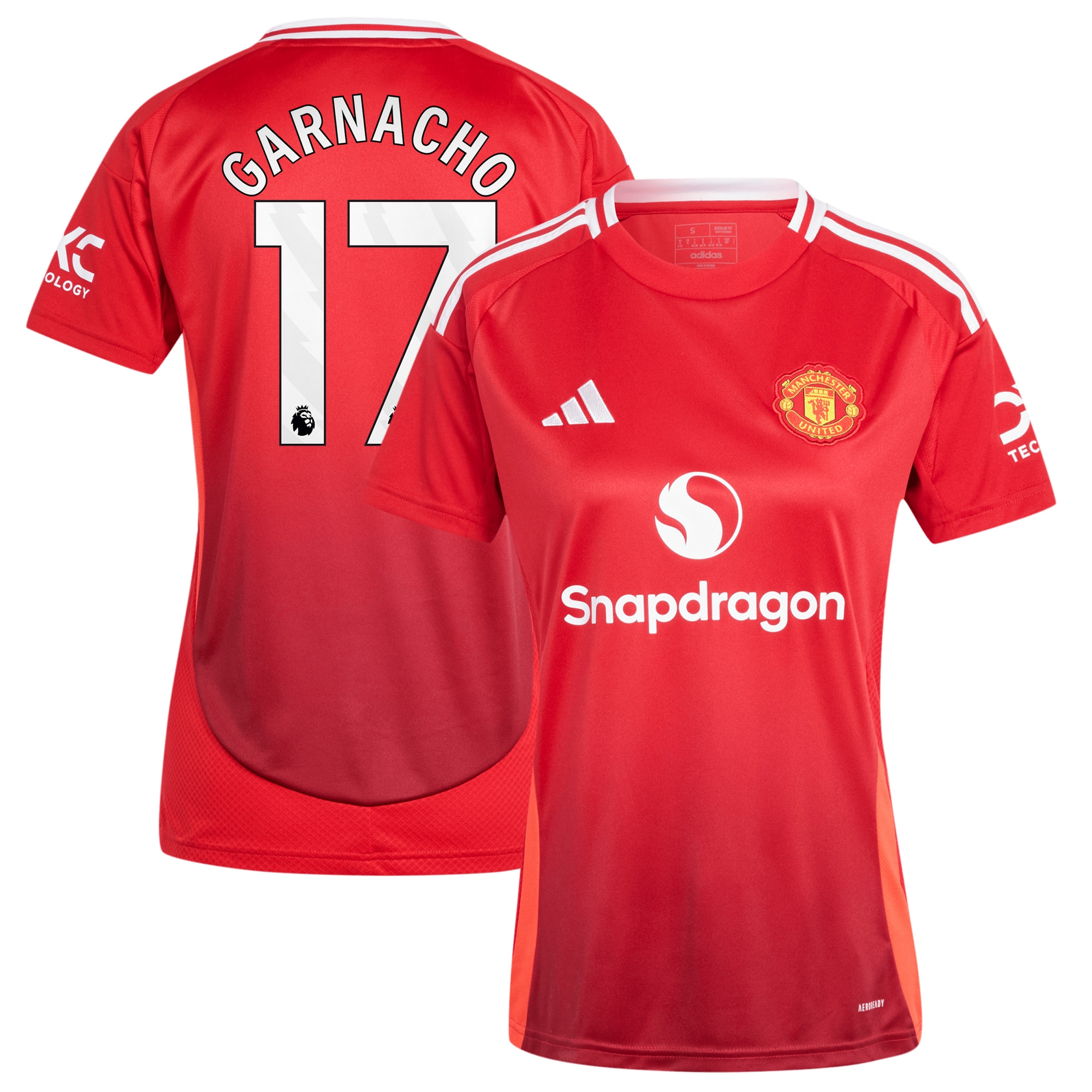 Alejandro Garnacho Manchester United Women's 2024/25 Home Player Jersey