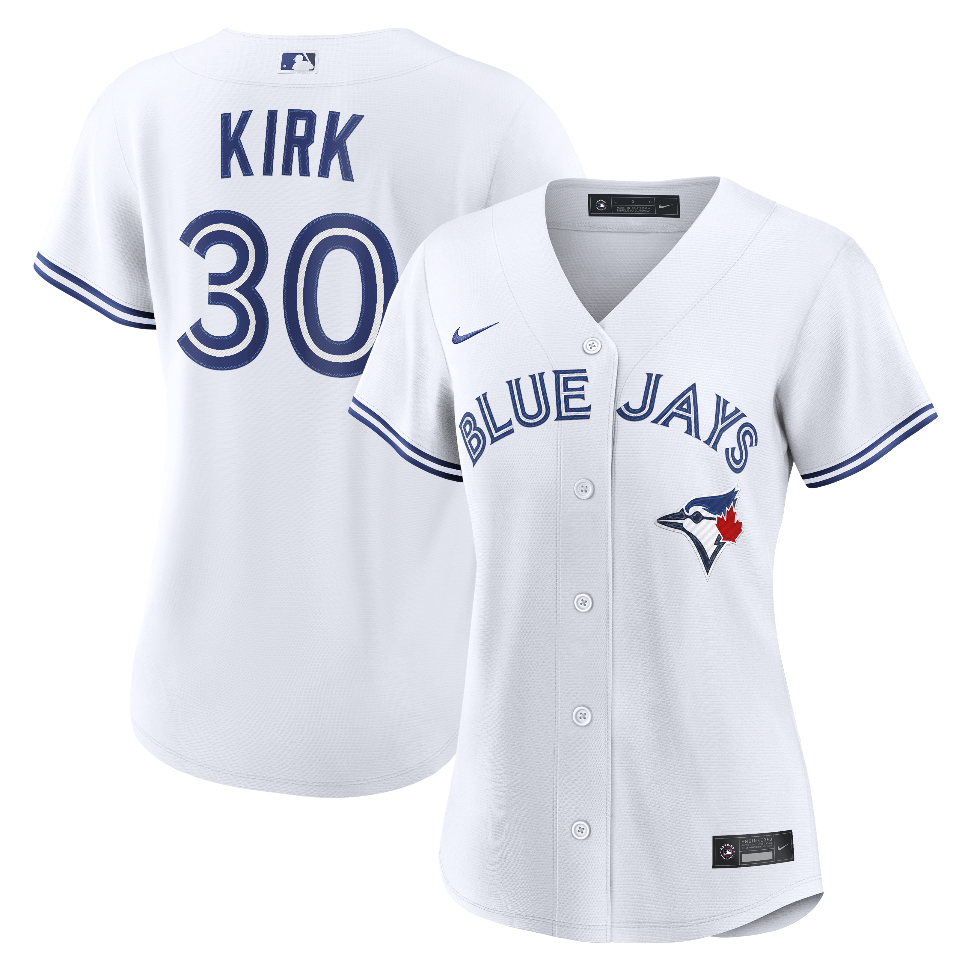 Alejandro Kirk Toronto Blue Jays Women's Home Jersey - White