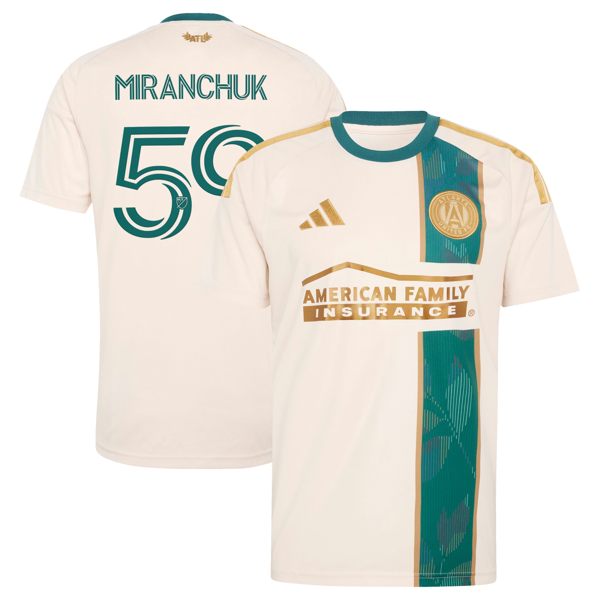 Aleksei Miranchuk Atlanta United FC 2026 Spirit of '96 Jersey - Tan