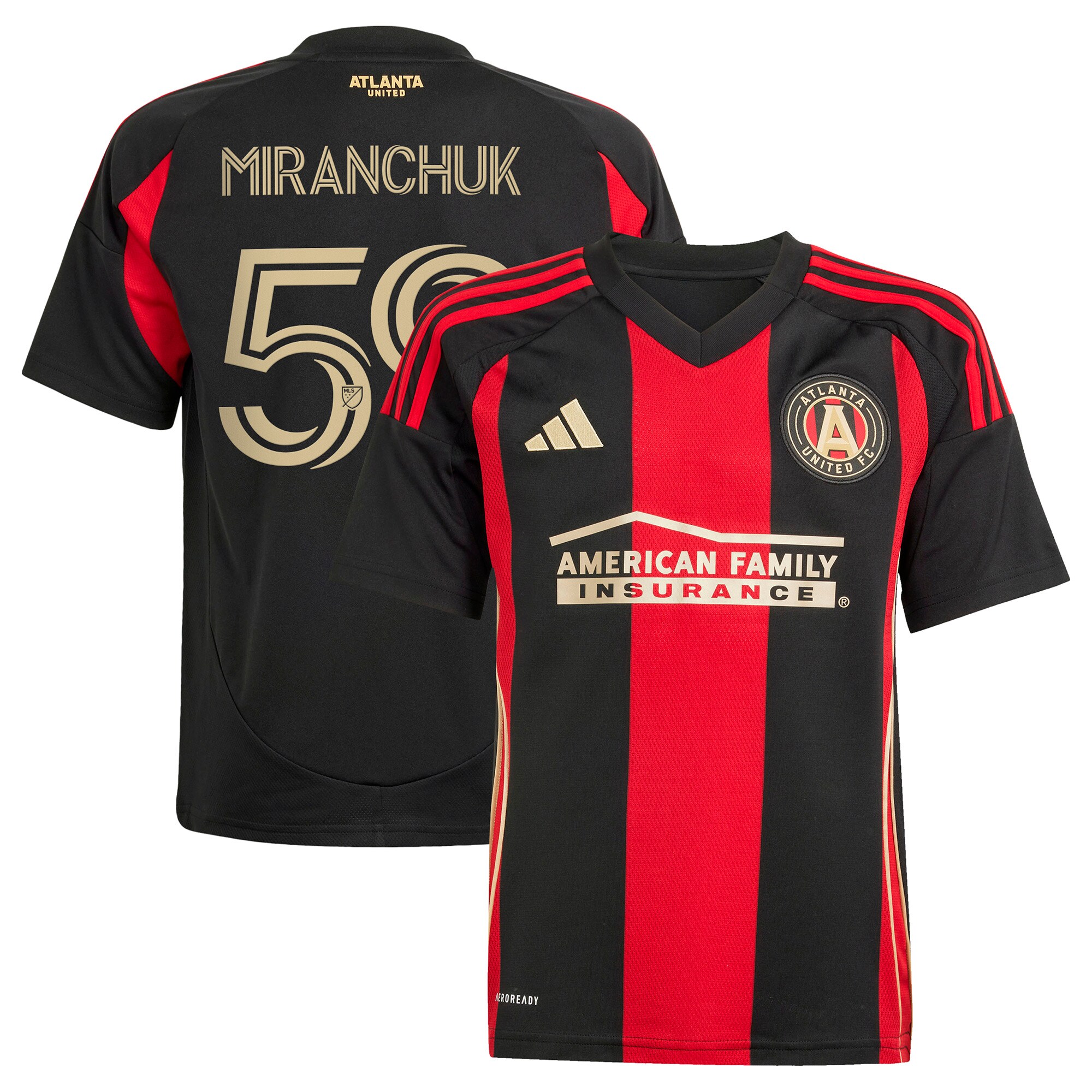 Aleksei Miranchuk Atlanta United FC Youth 2025 The Connector Player Jersey - Black