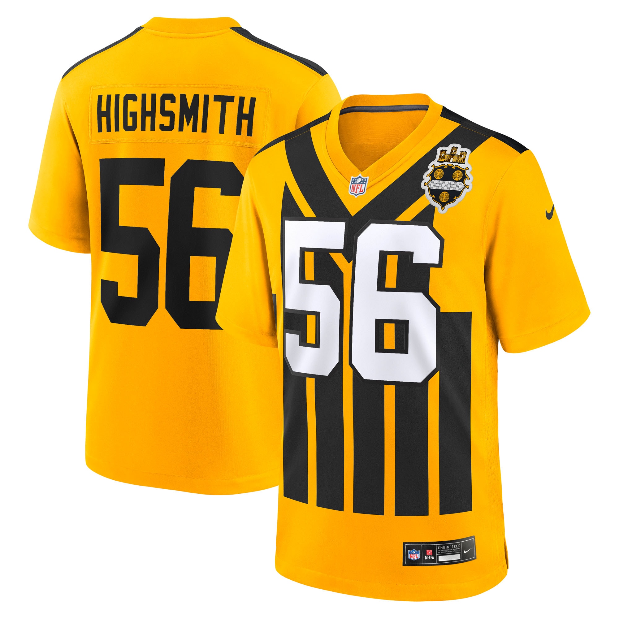 Alex Highsmith Pittsburgh Steelers Alternate Game Jersey - Gold