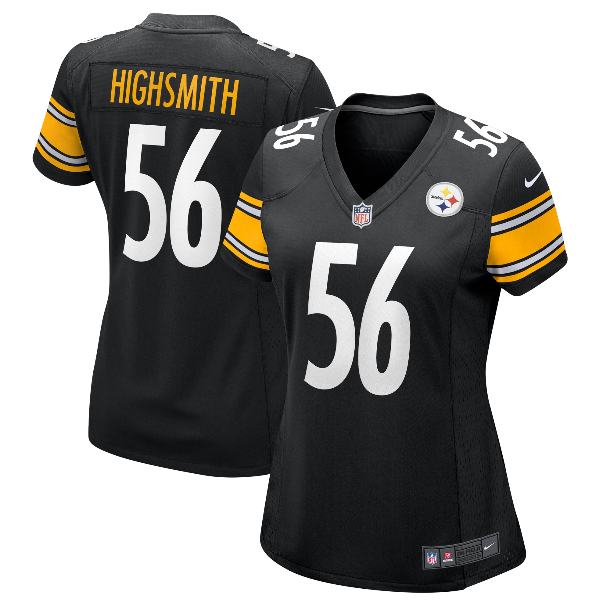 Alex Highsmith Pittsburgh Steelers Women's Team Game Jersey - Black