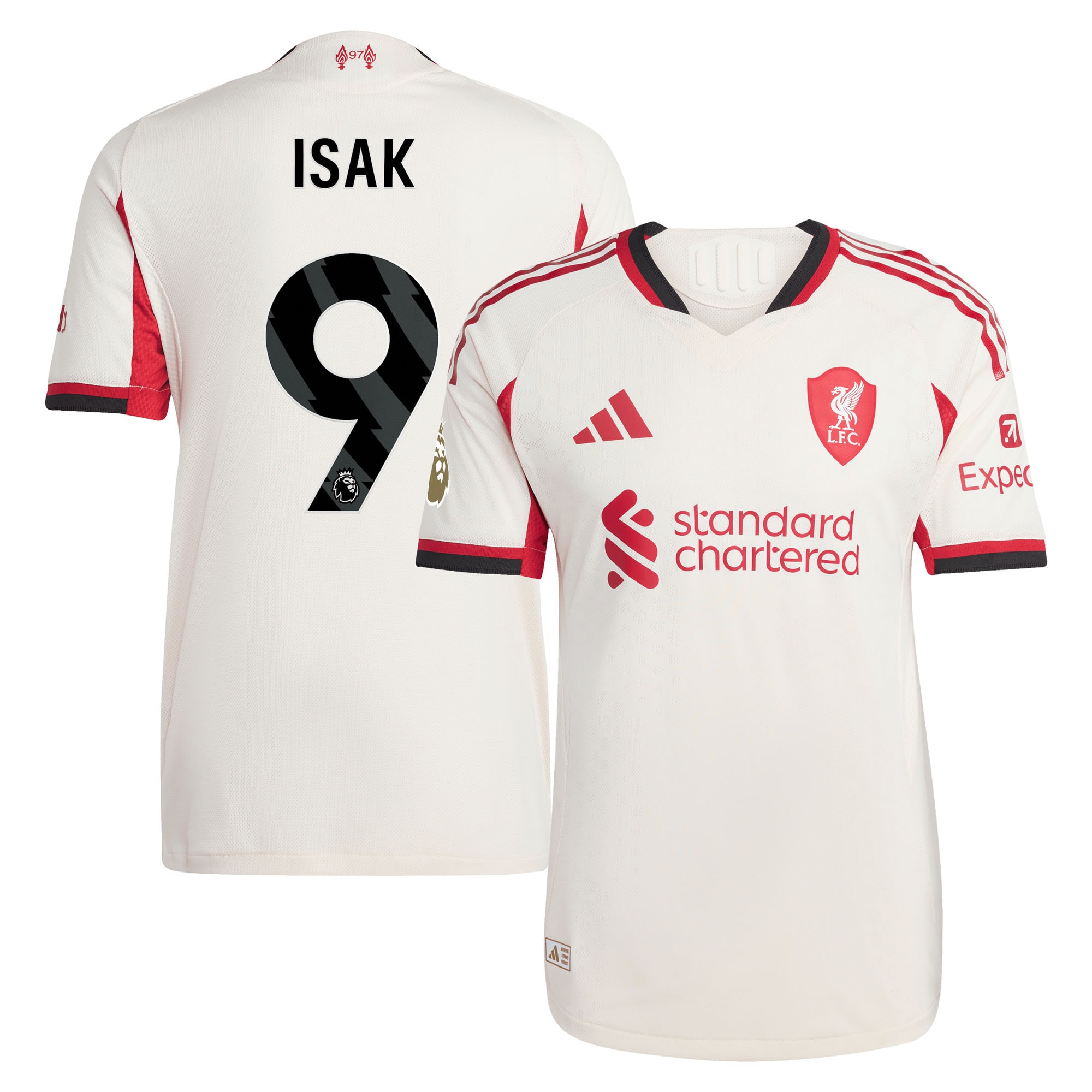 Alexander Isak Liverpool 2025/26 Away Player Jersey