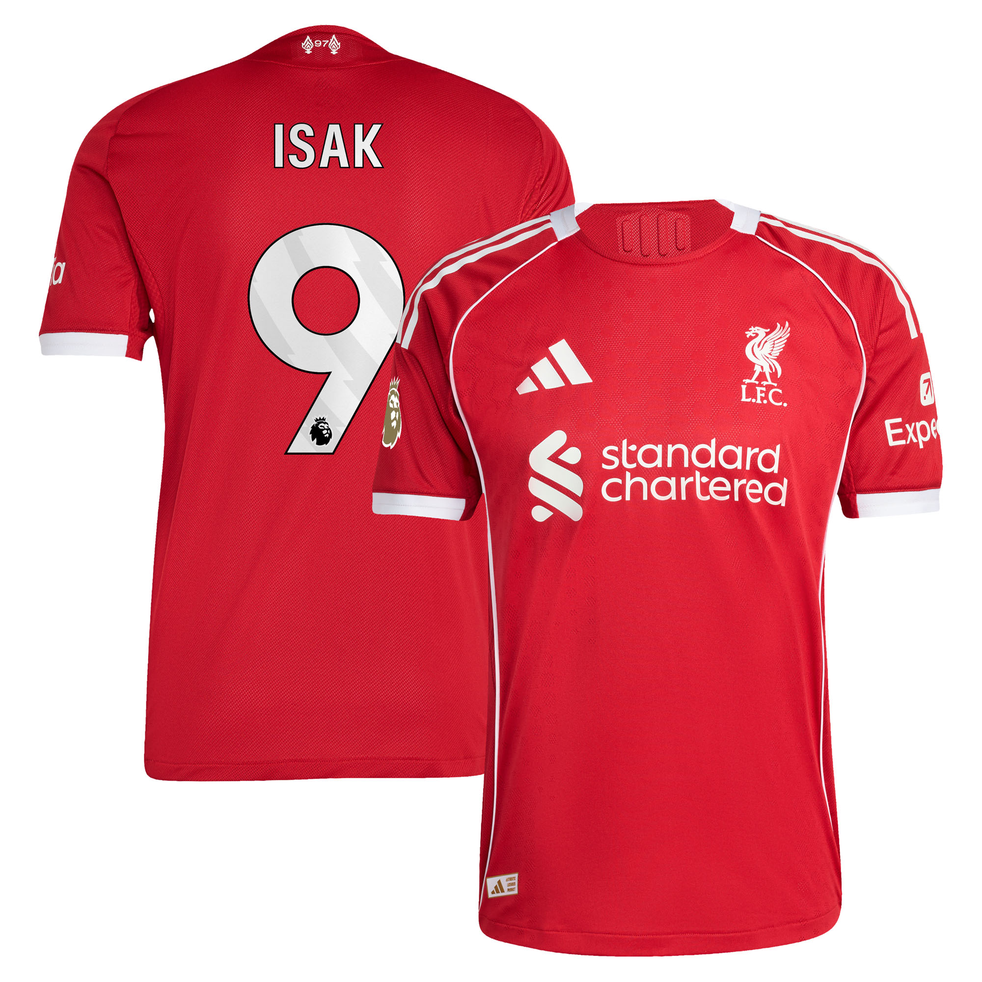 Alexander Isak Liverpool 2025/26 Home Player Jersey