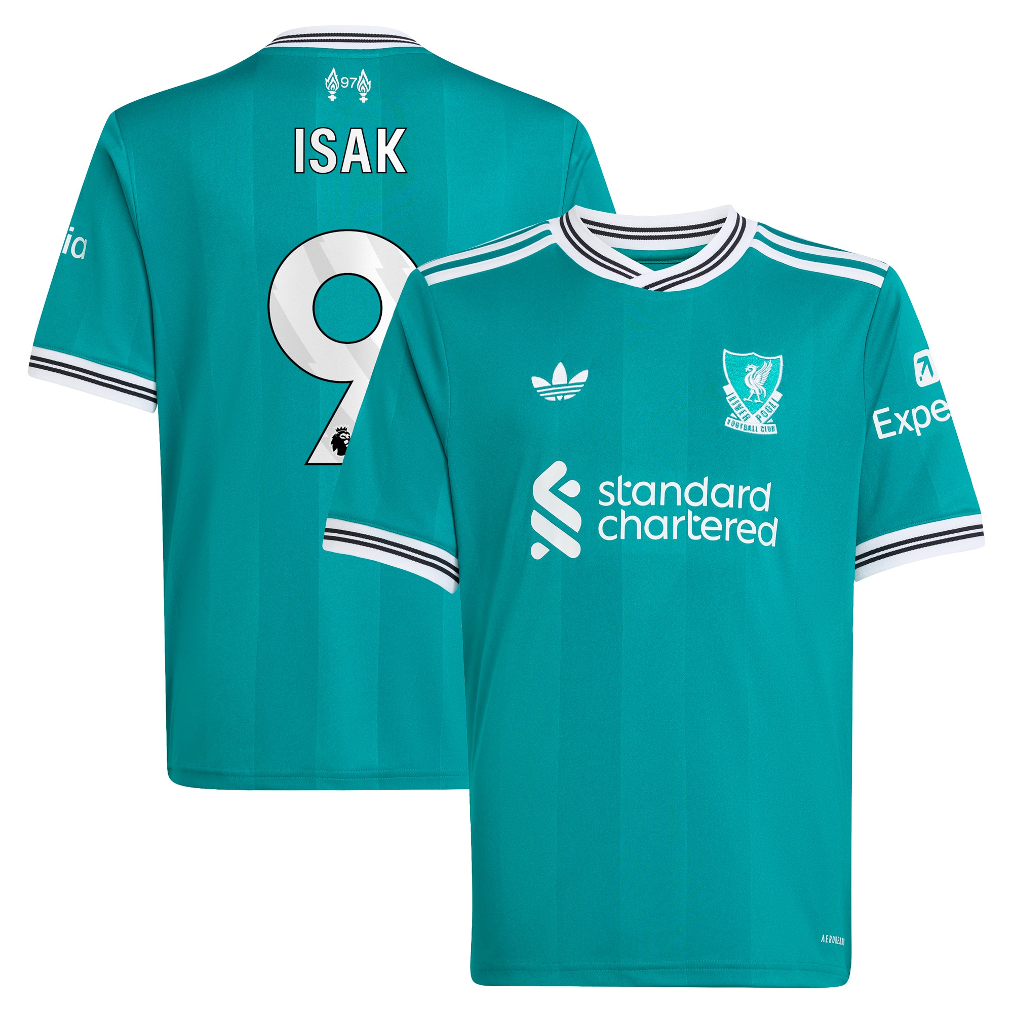 Alexander Isak Liverpool Youth 2025/26 Third Player Jersey
