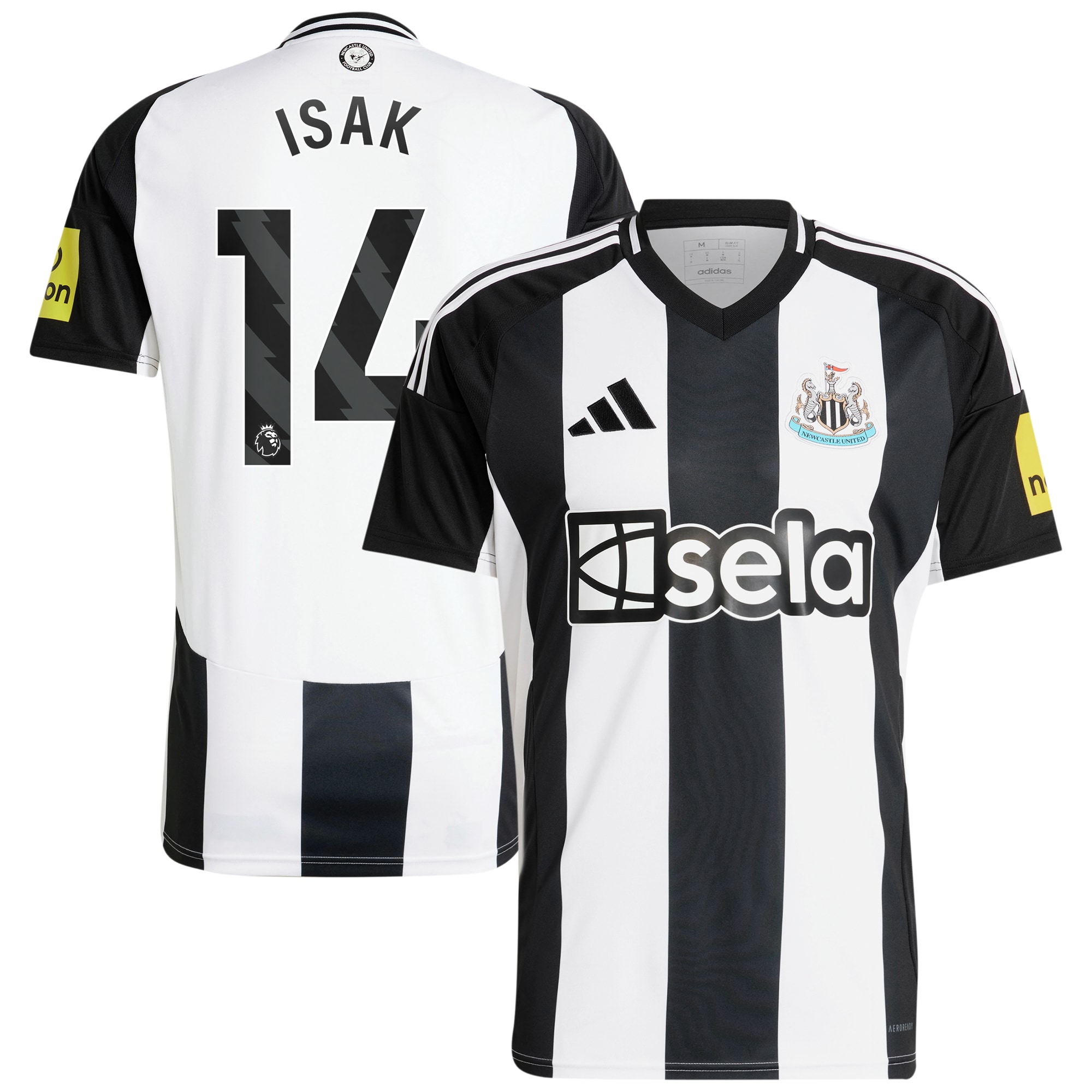 Alexander Isak Newcastle United 2024/25 Home Player Jersey - Black