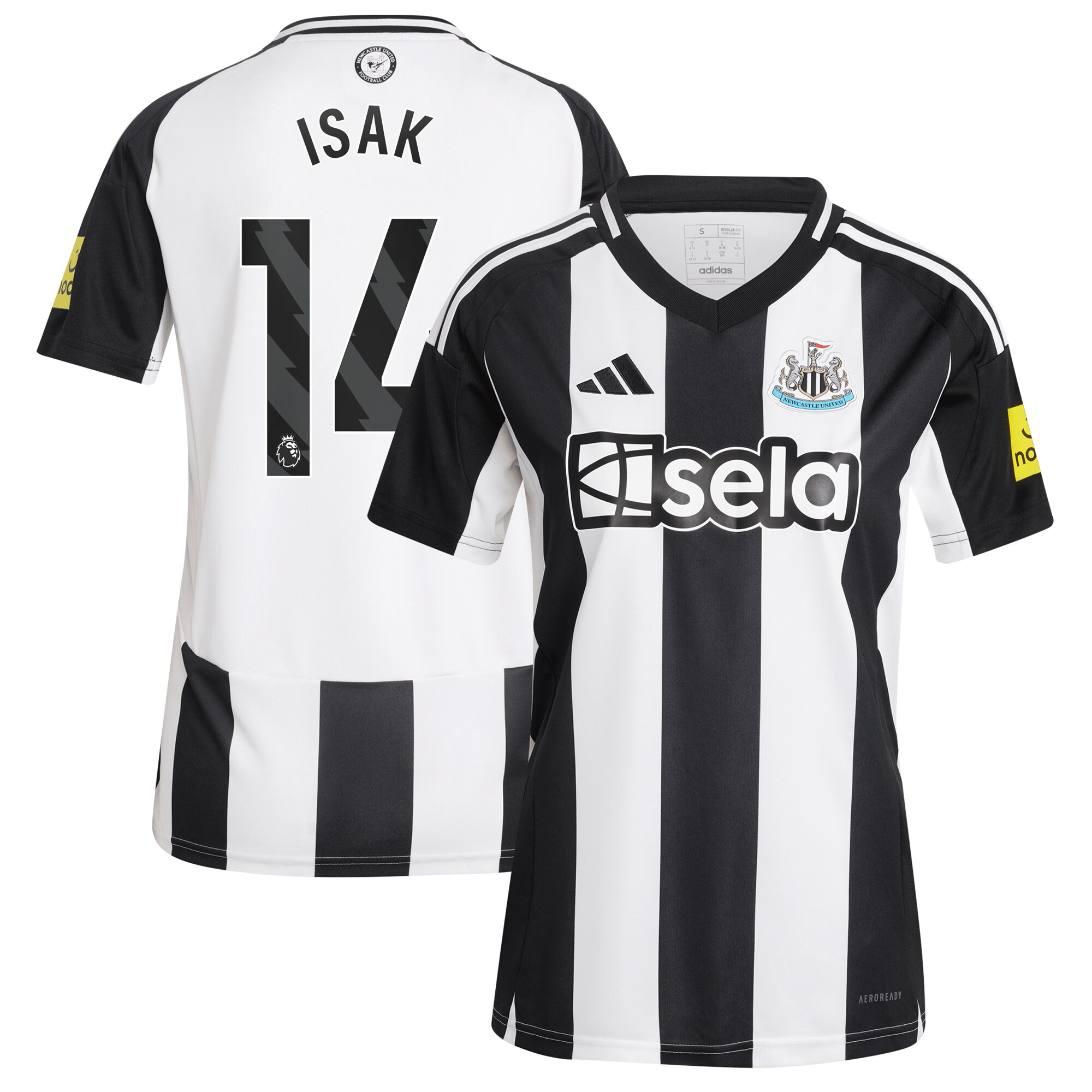 Alexander Isak Newcastle United Women's 2024/25 Home Player Jersey - Black