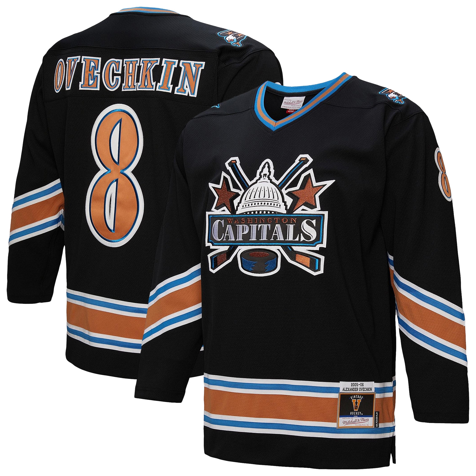 Alexander Ovechkin Washington Capitals 2005/06 Power Play Jersey - Black