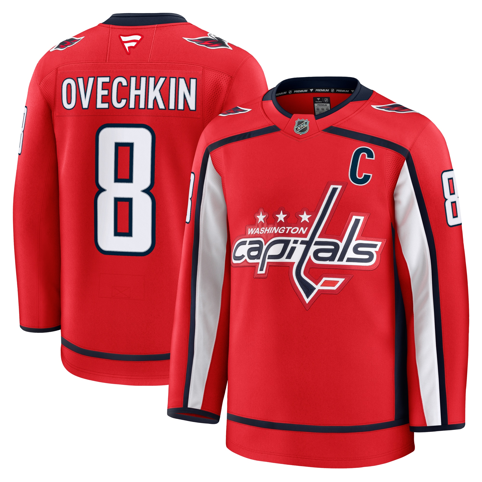 Alexander Ovechkin Washington Capitals Fanatics Home Premium Jersey