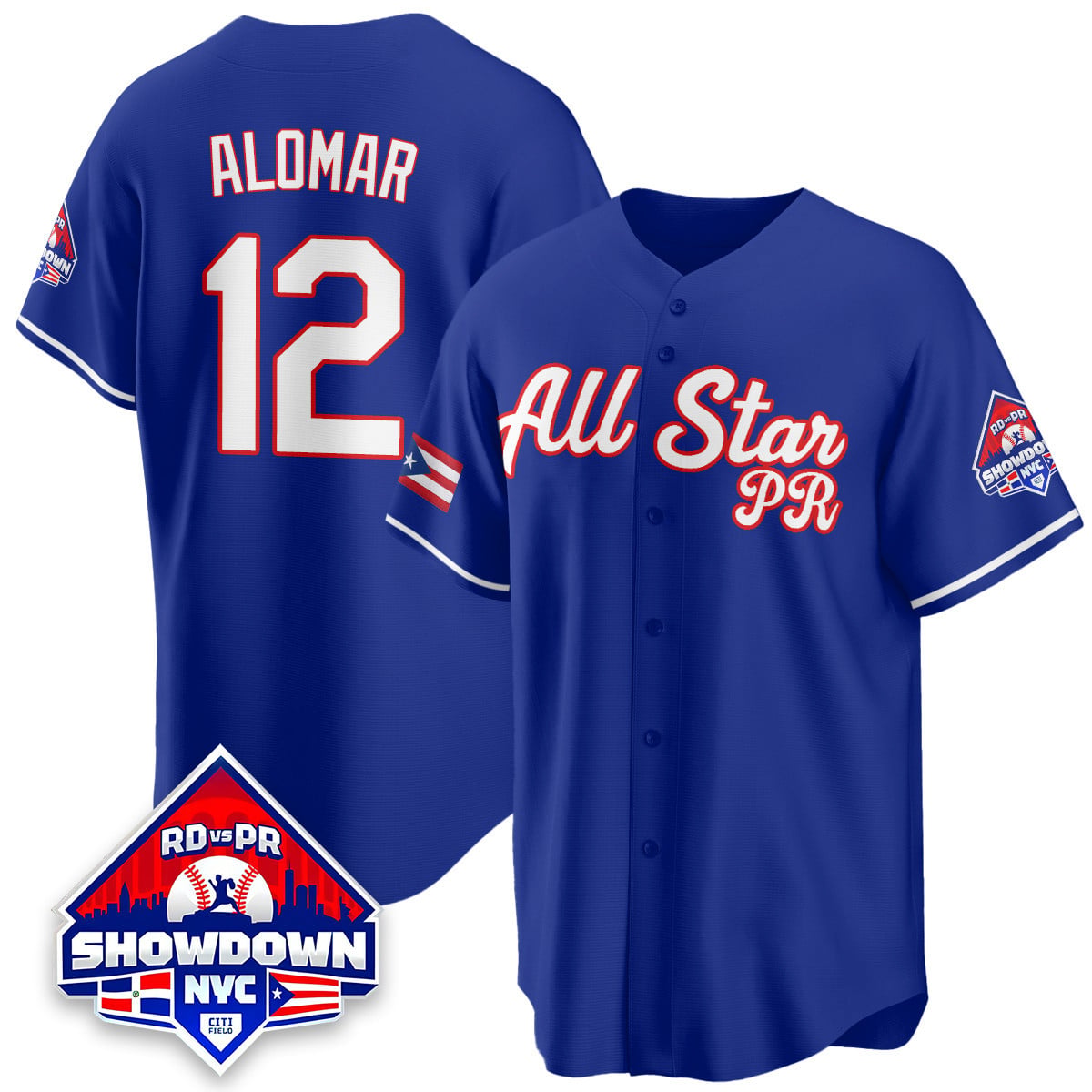 Alternative view of All Star PR Blue Jersey - RD vs PR Showdown NYC