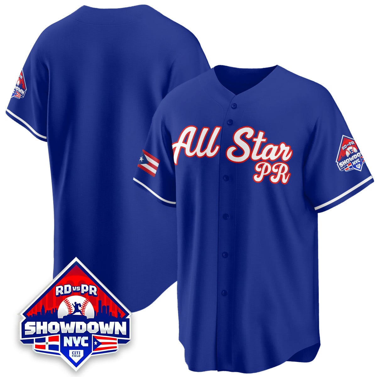 All Star PR Blue Jersey - RD vs PR Showdown NYC