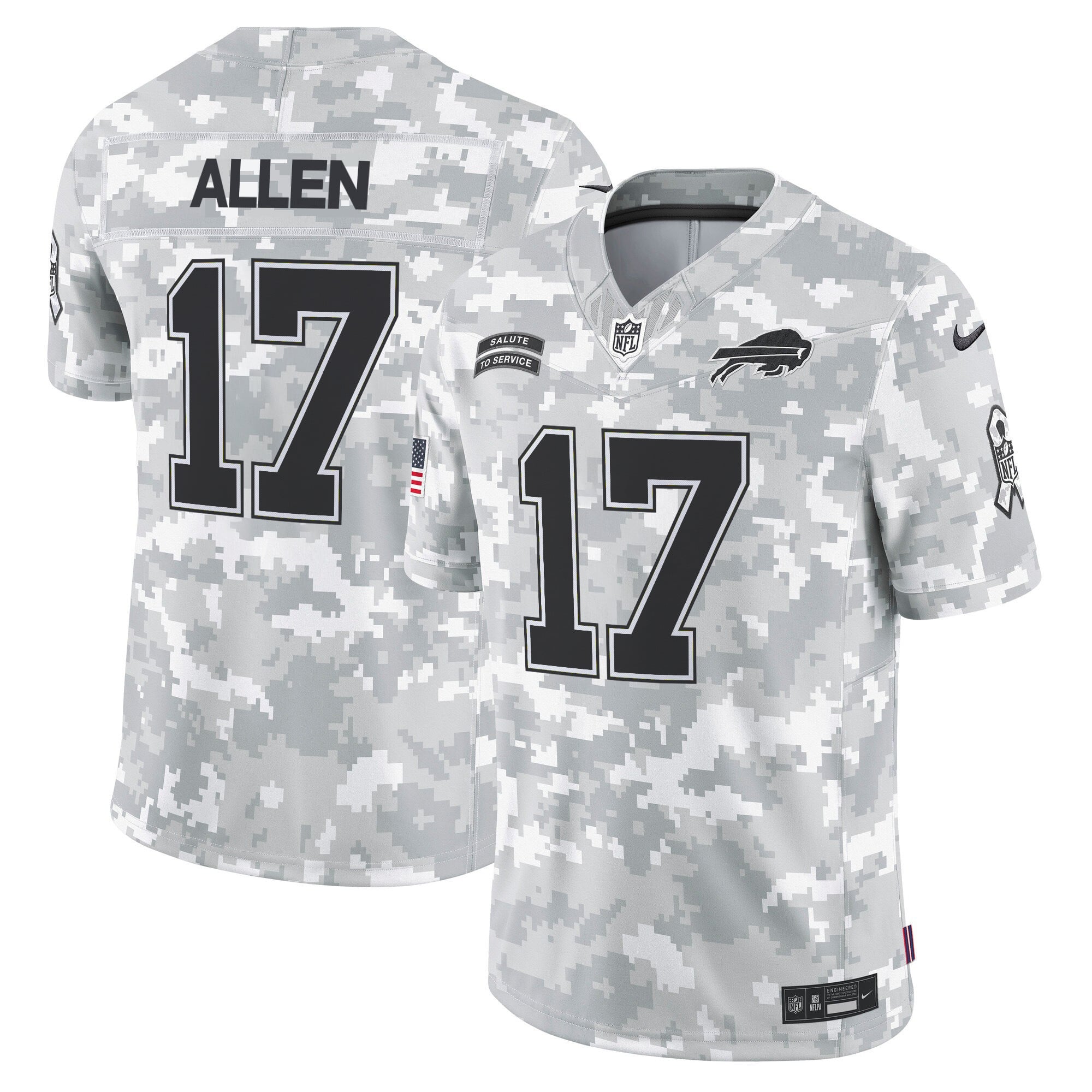 Allen Bills Camo Jersey - Nike - Salute to Service