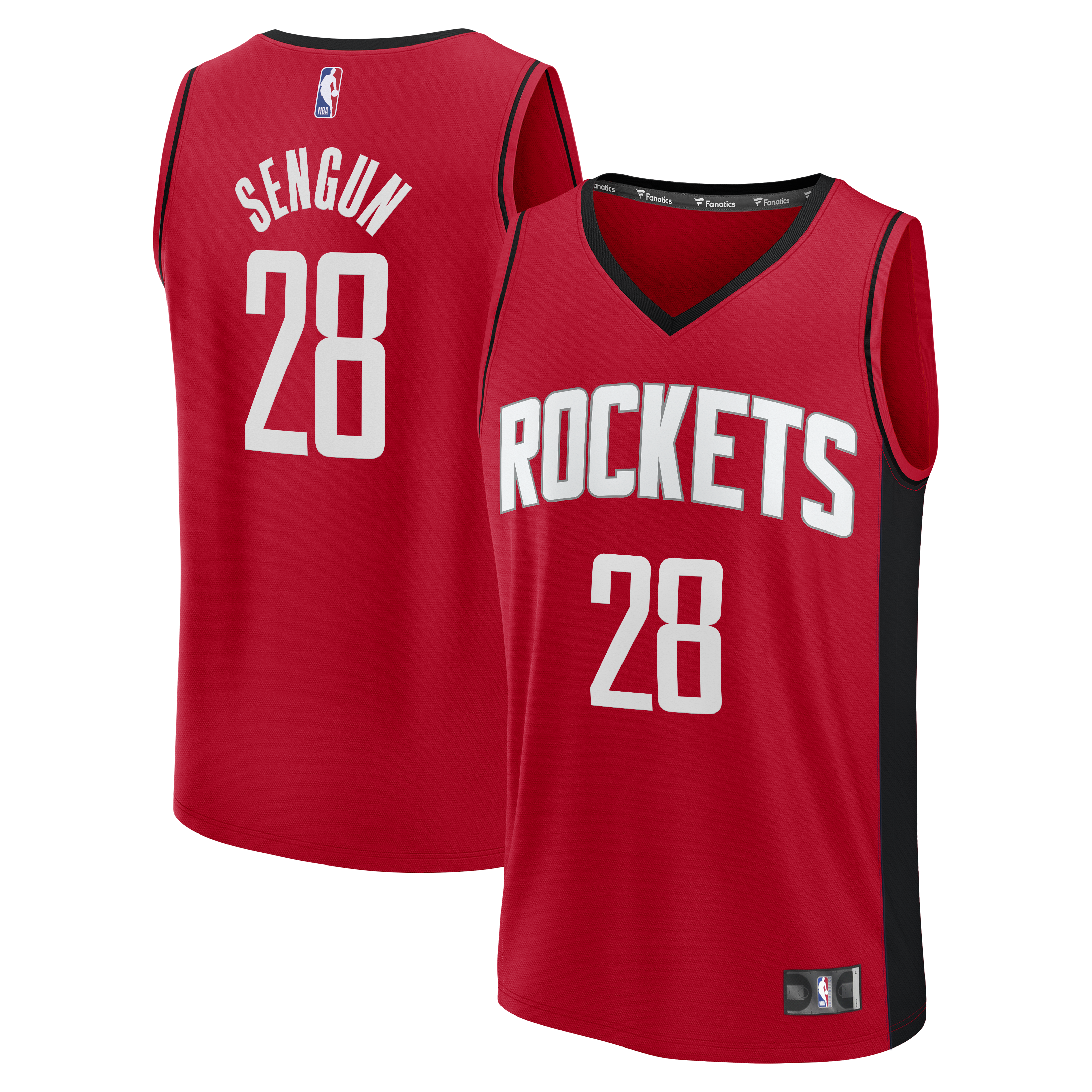 Alperen Şengün Houston Rockets Fanatics Fast Break Jersey - Red - Icon Edition