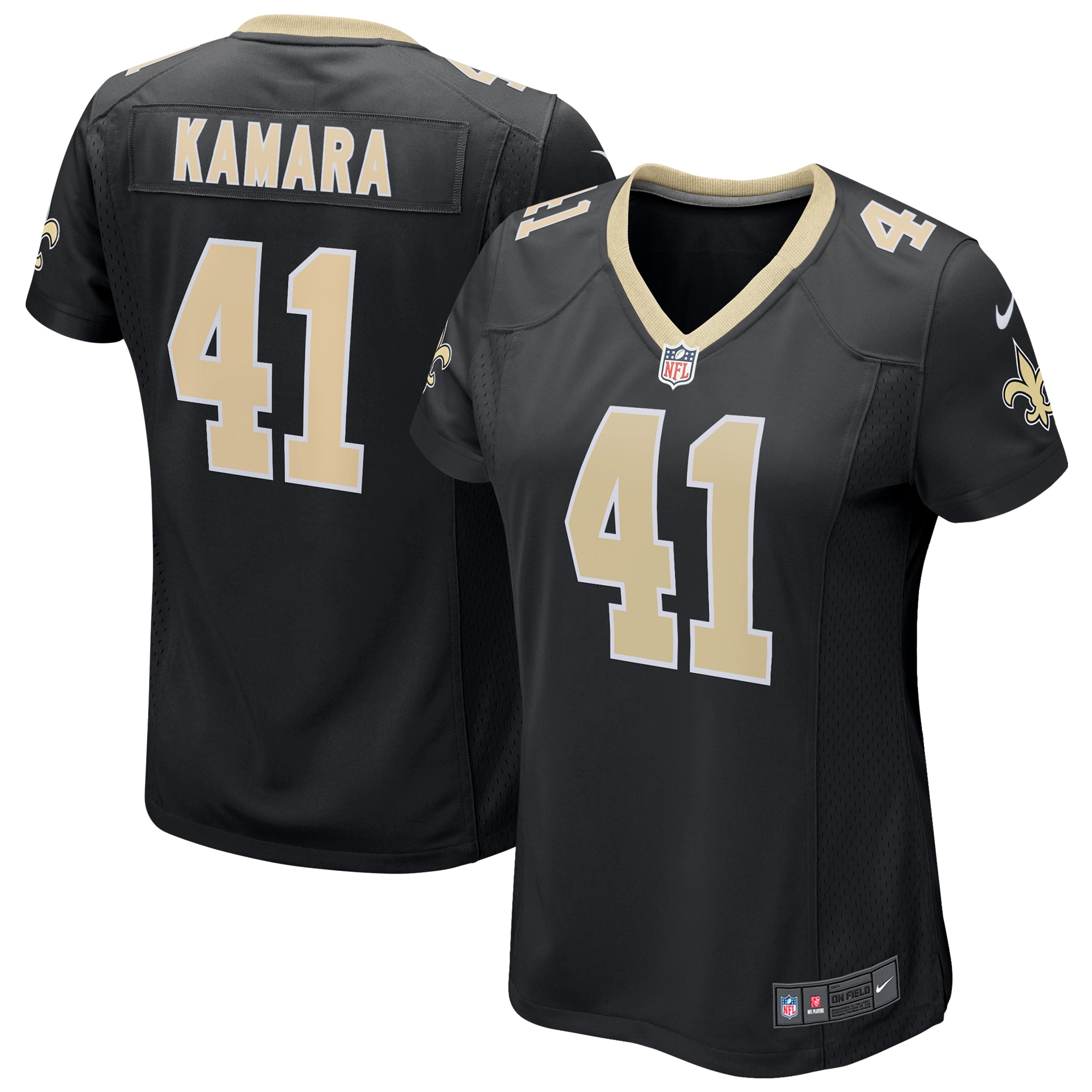 Alvin Kamara New Orleans Saints Women's Game Jersey