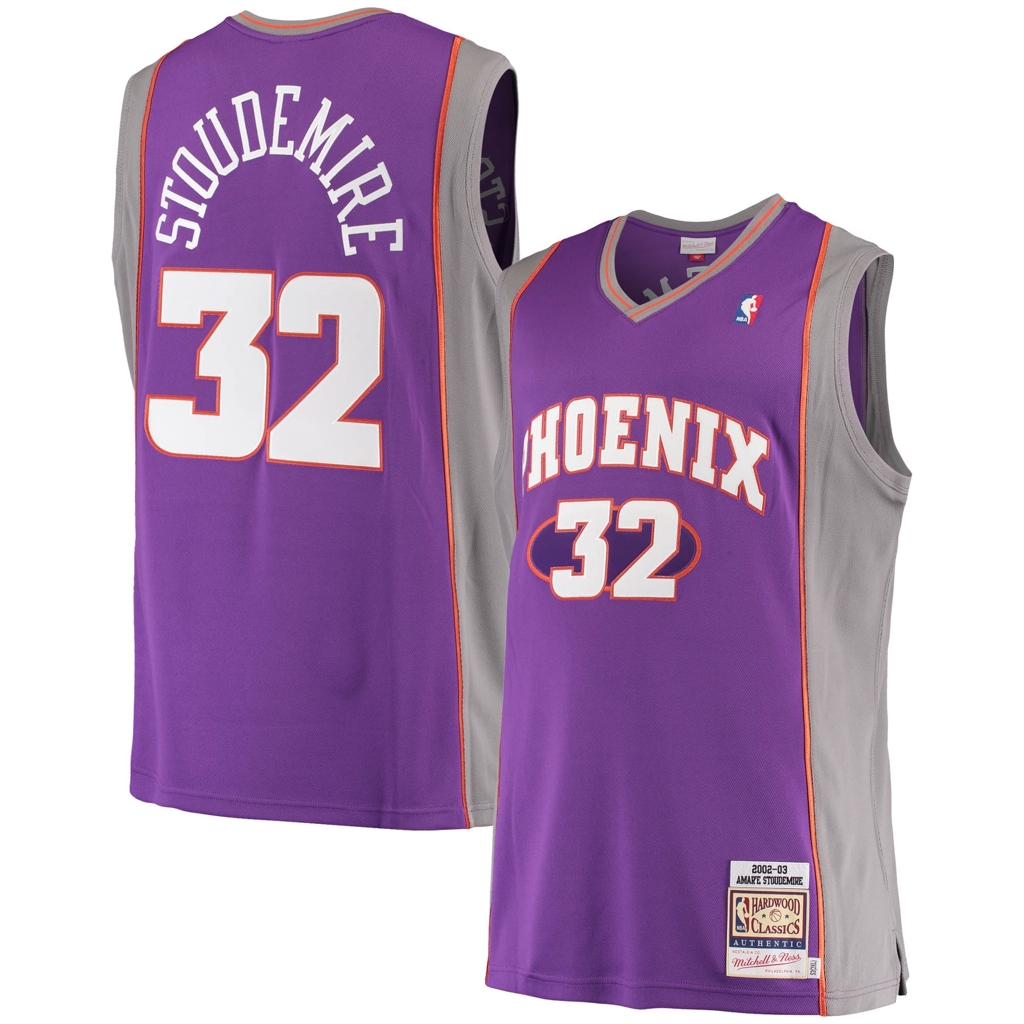 Amar'e Stoudemire Phoenix Suns Hardwood Classics Jersey - Purple