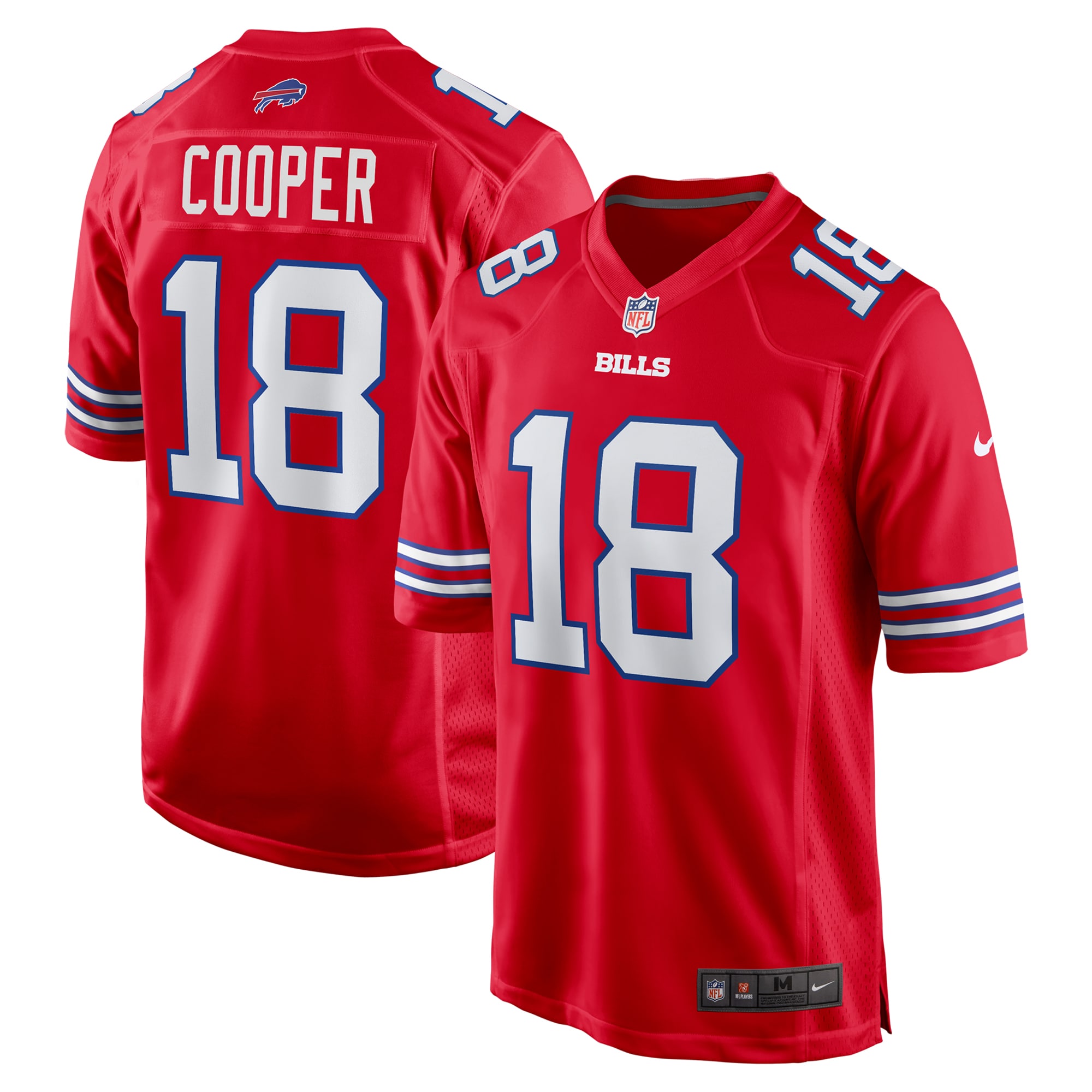 Amari Cooper Buffalo Bills Alternate Game Jersey - Red